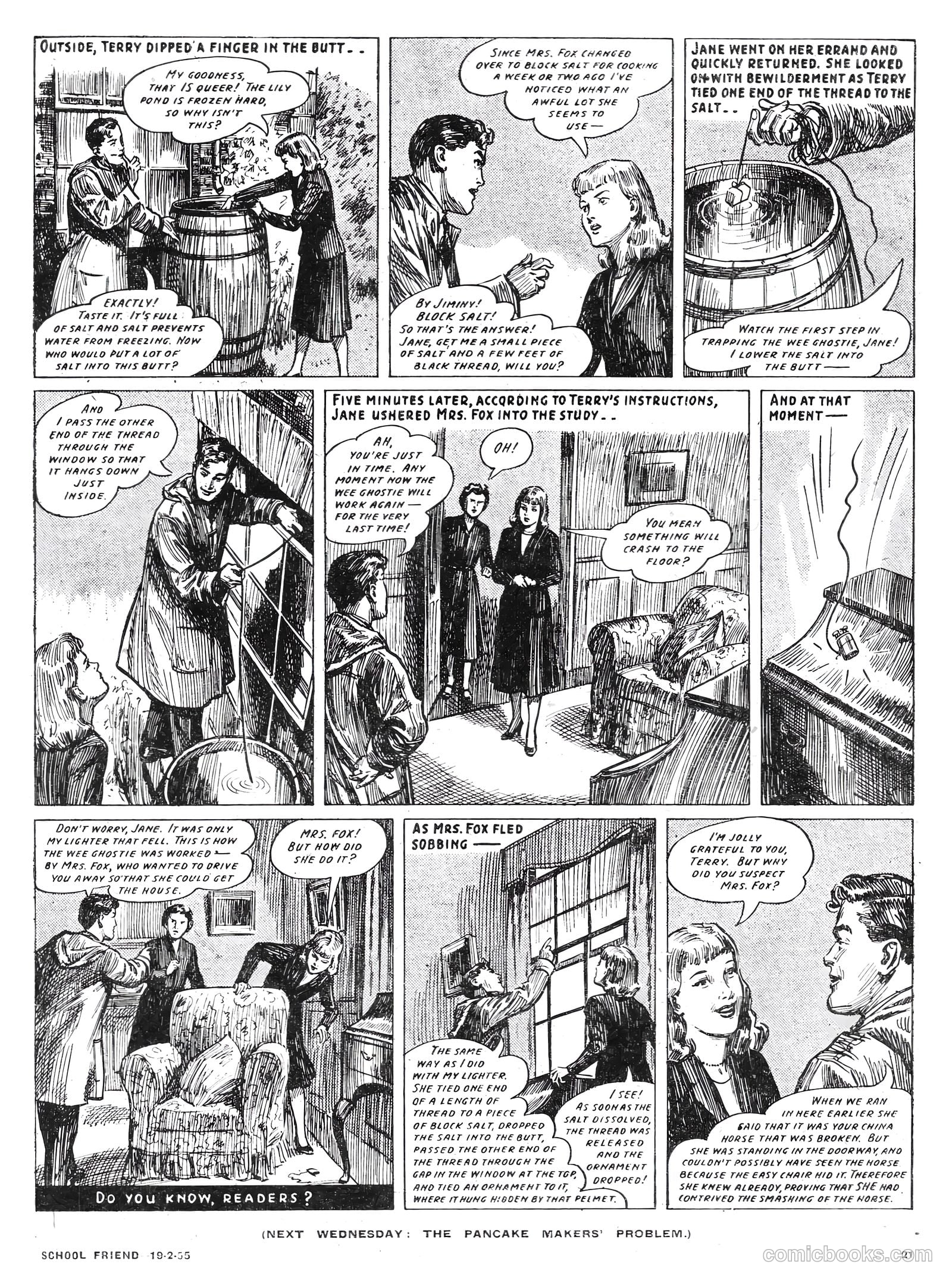 School Friend #249 (1955) — page 21 of 24
