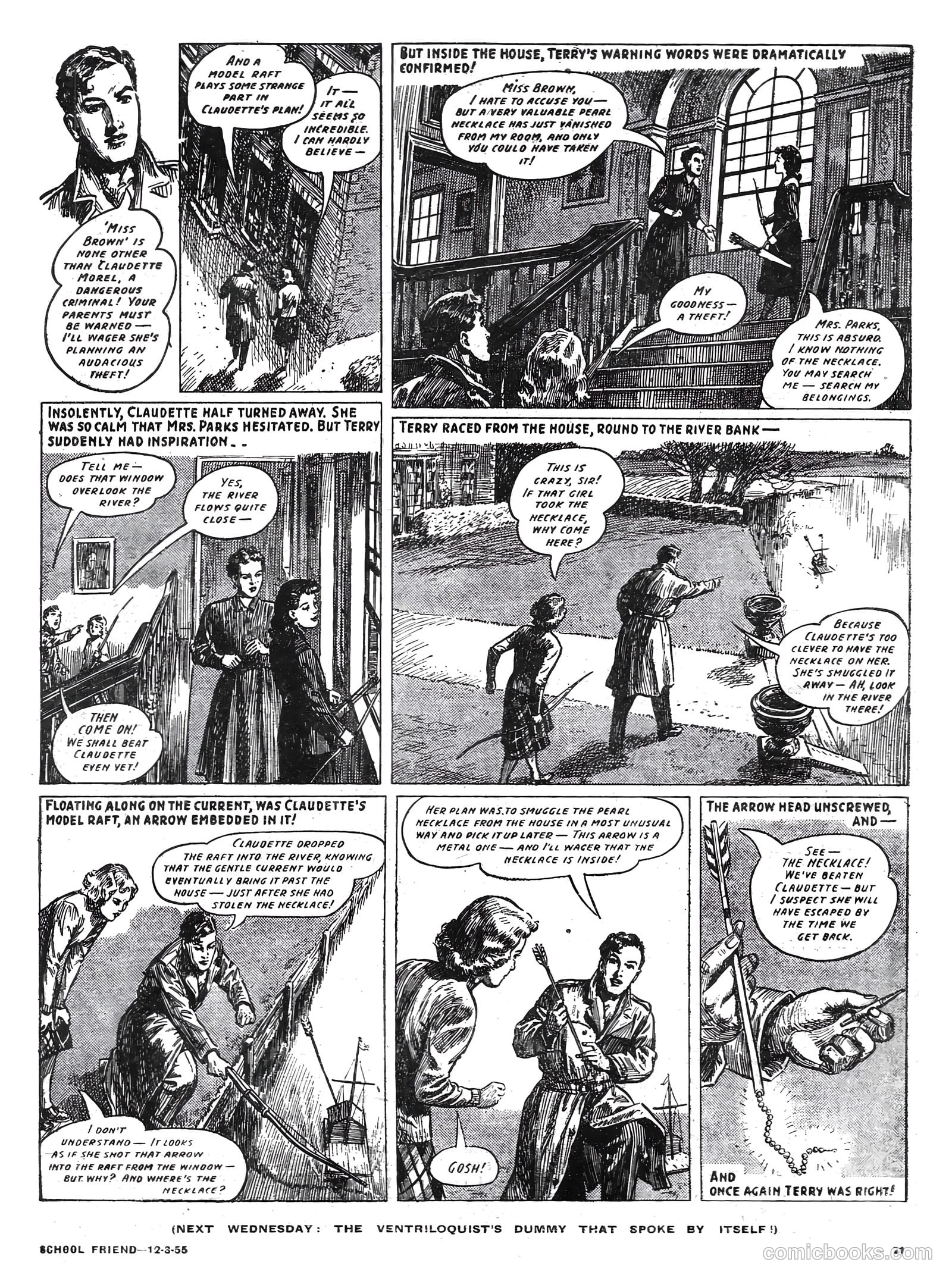 School Friend #252 (1955) — page 21 of 24