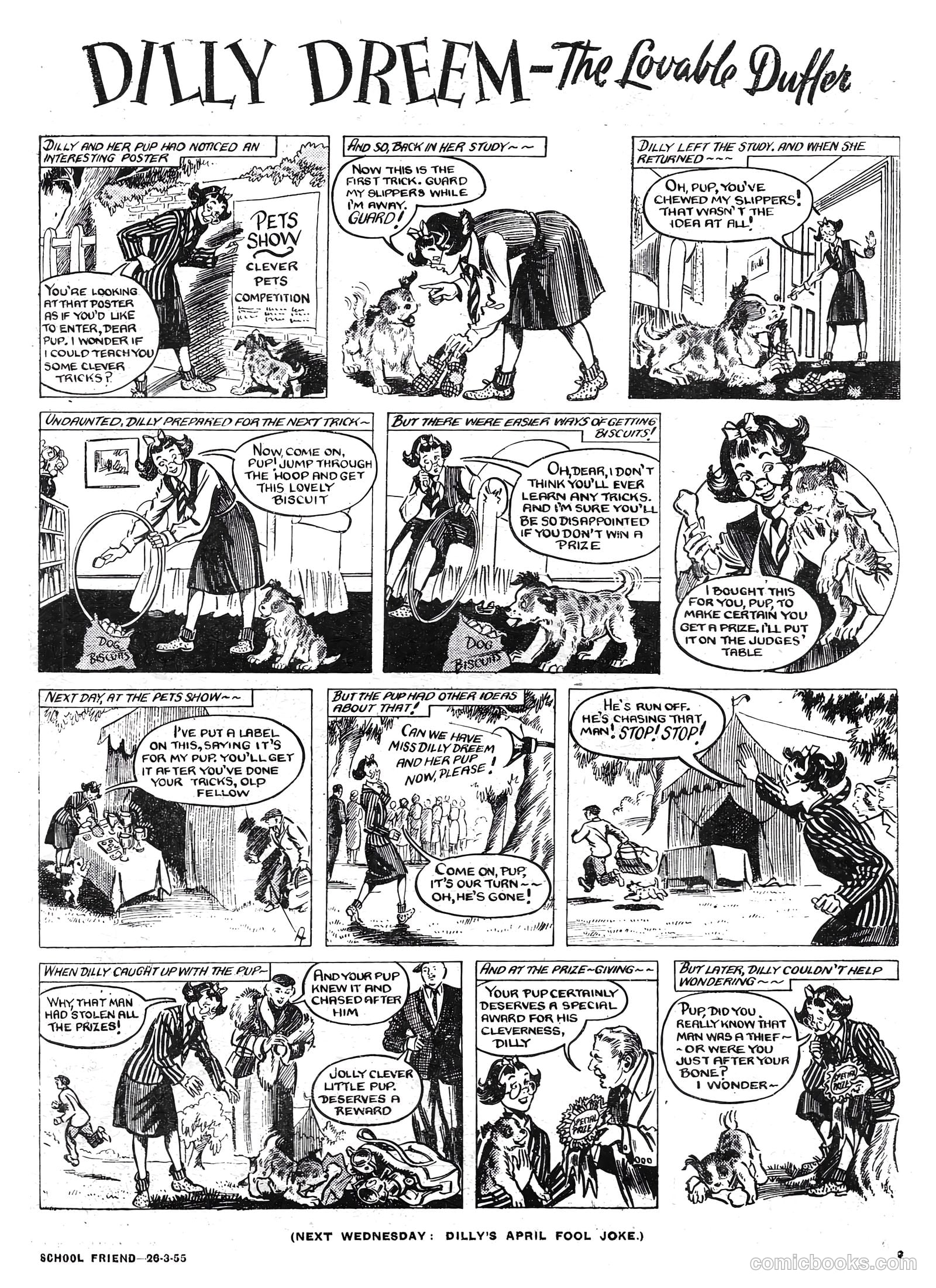 School Friend #254 (1955) — page 9 of 20