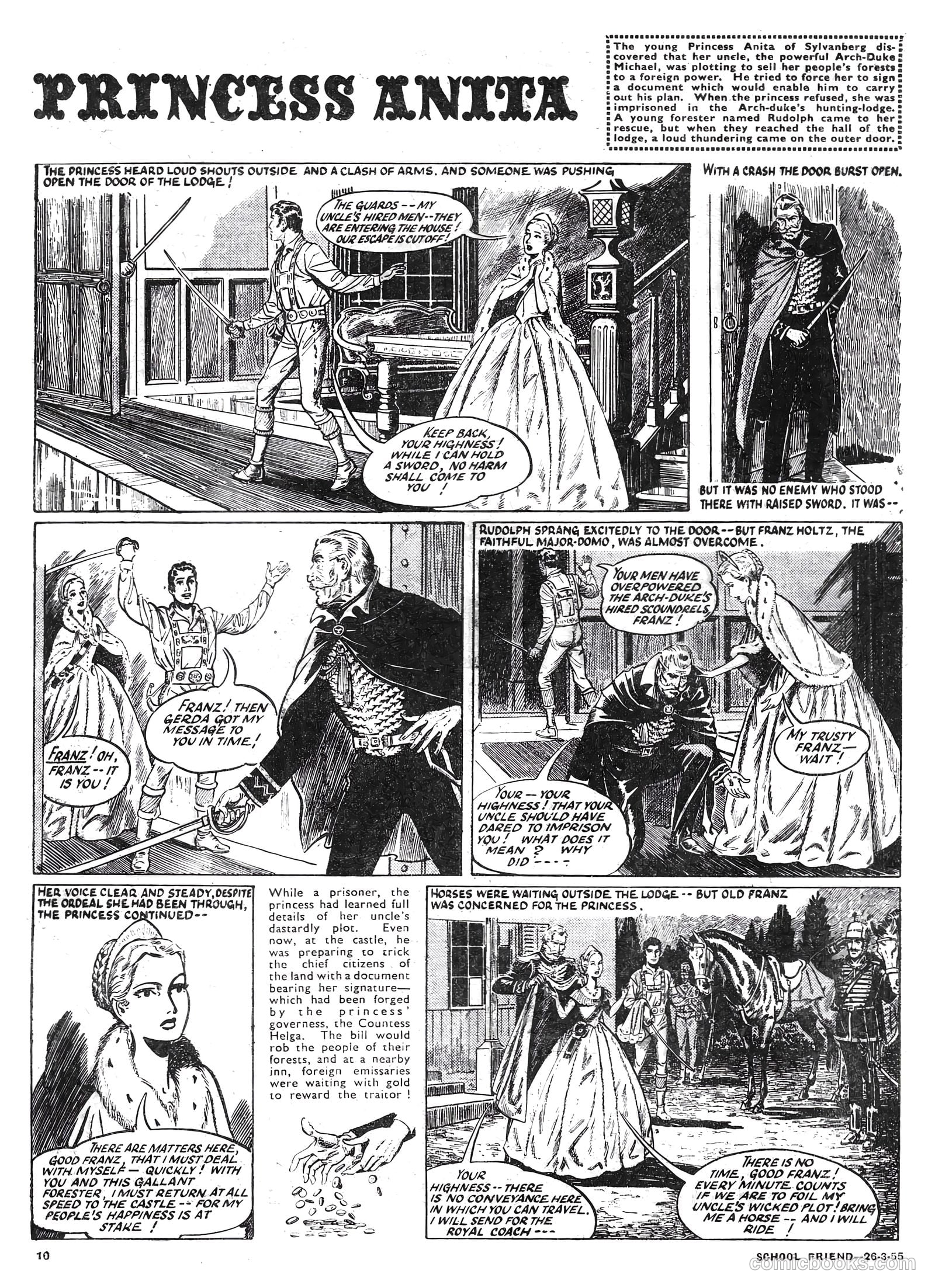 School Friend #254 (1955) — page 10 of 20