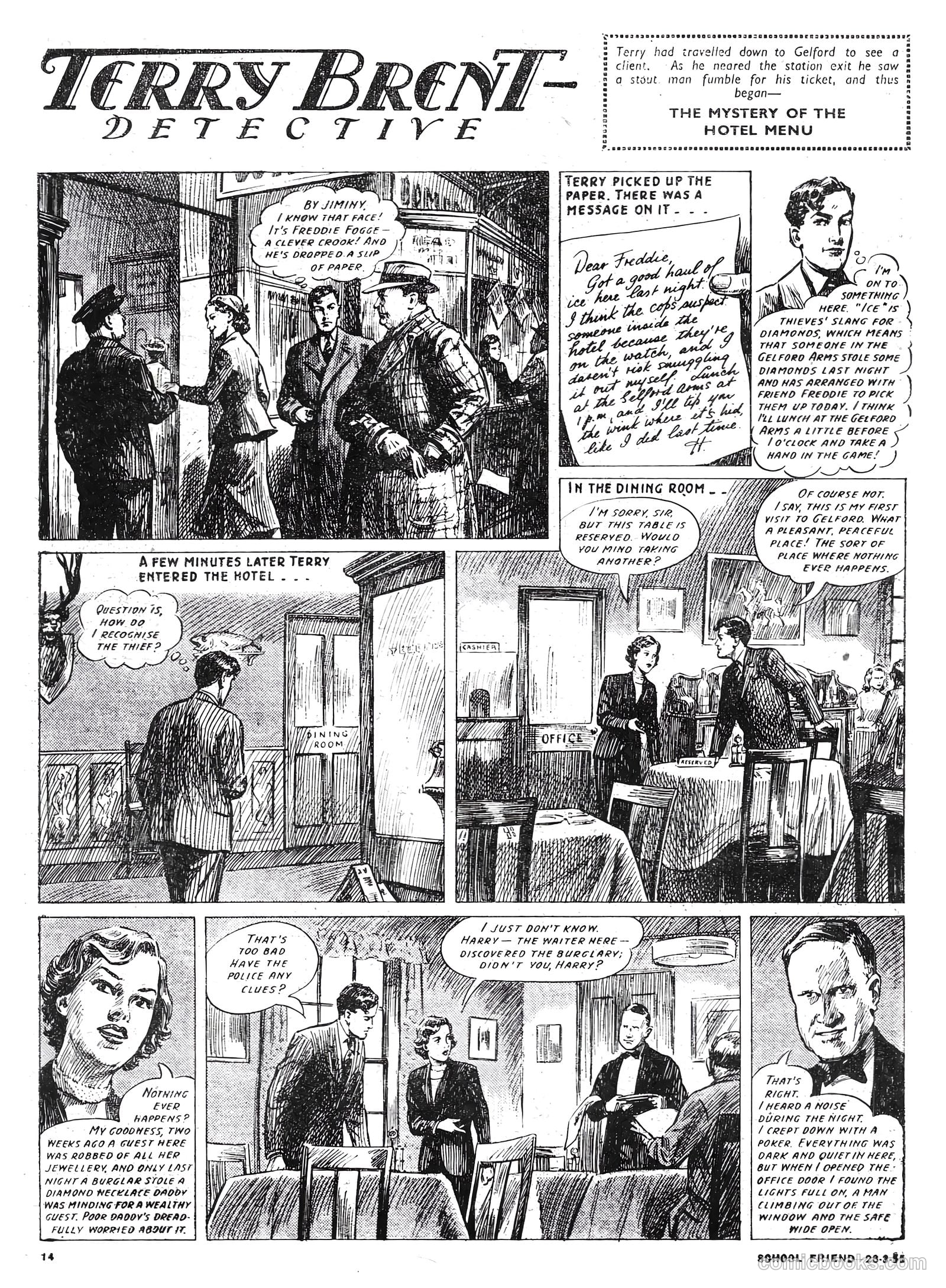School Friend #254 (1955) — page 14 of 20
