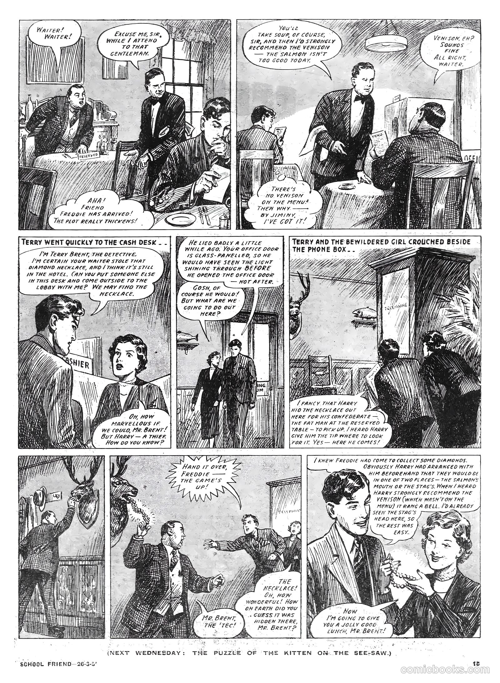 School Friend #254 (1955) — page 15 of 20