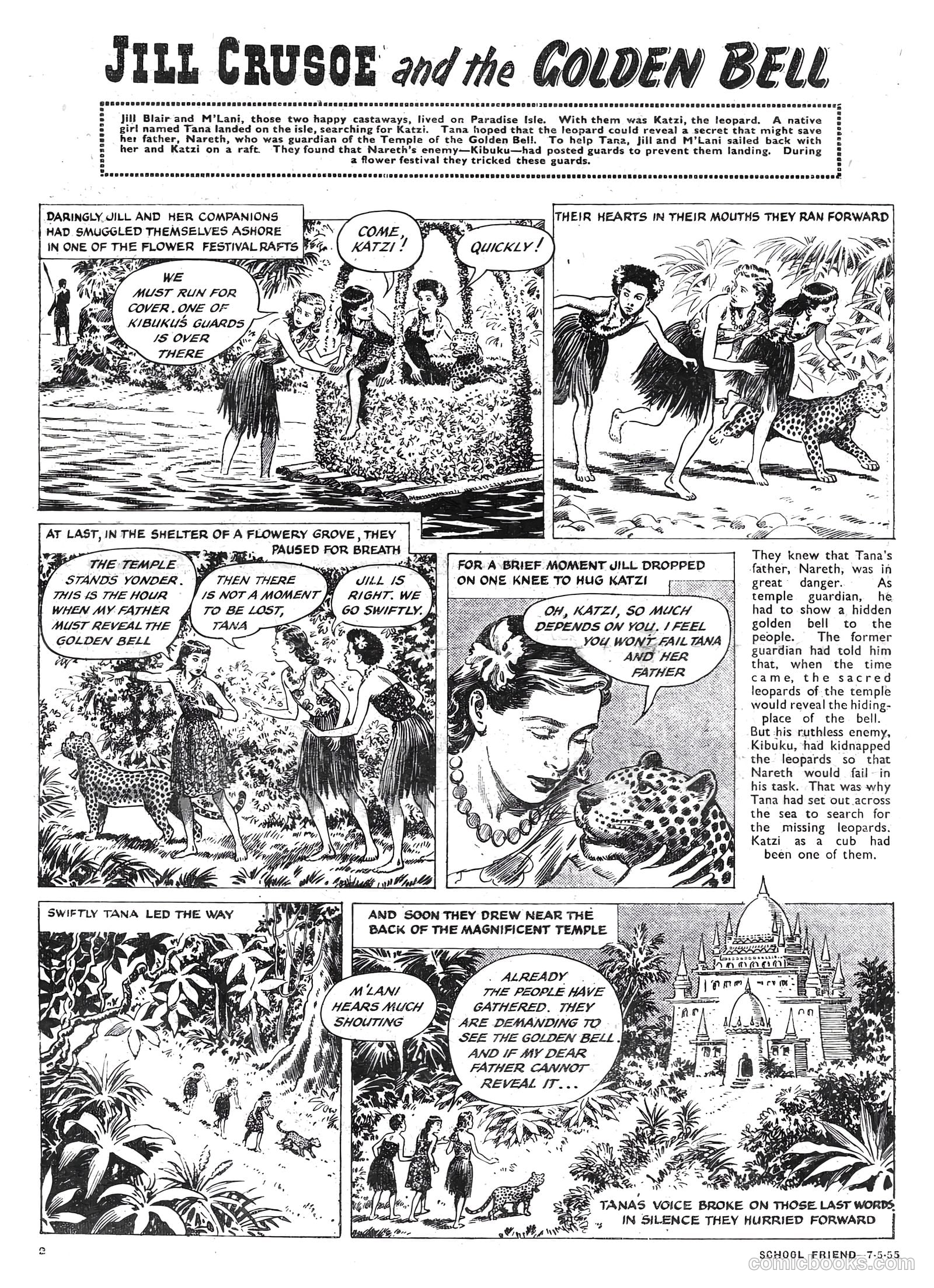 School Friend #260 (1955) — page 2 of 24