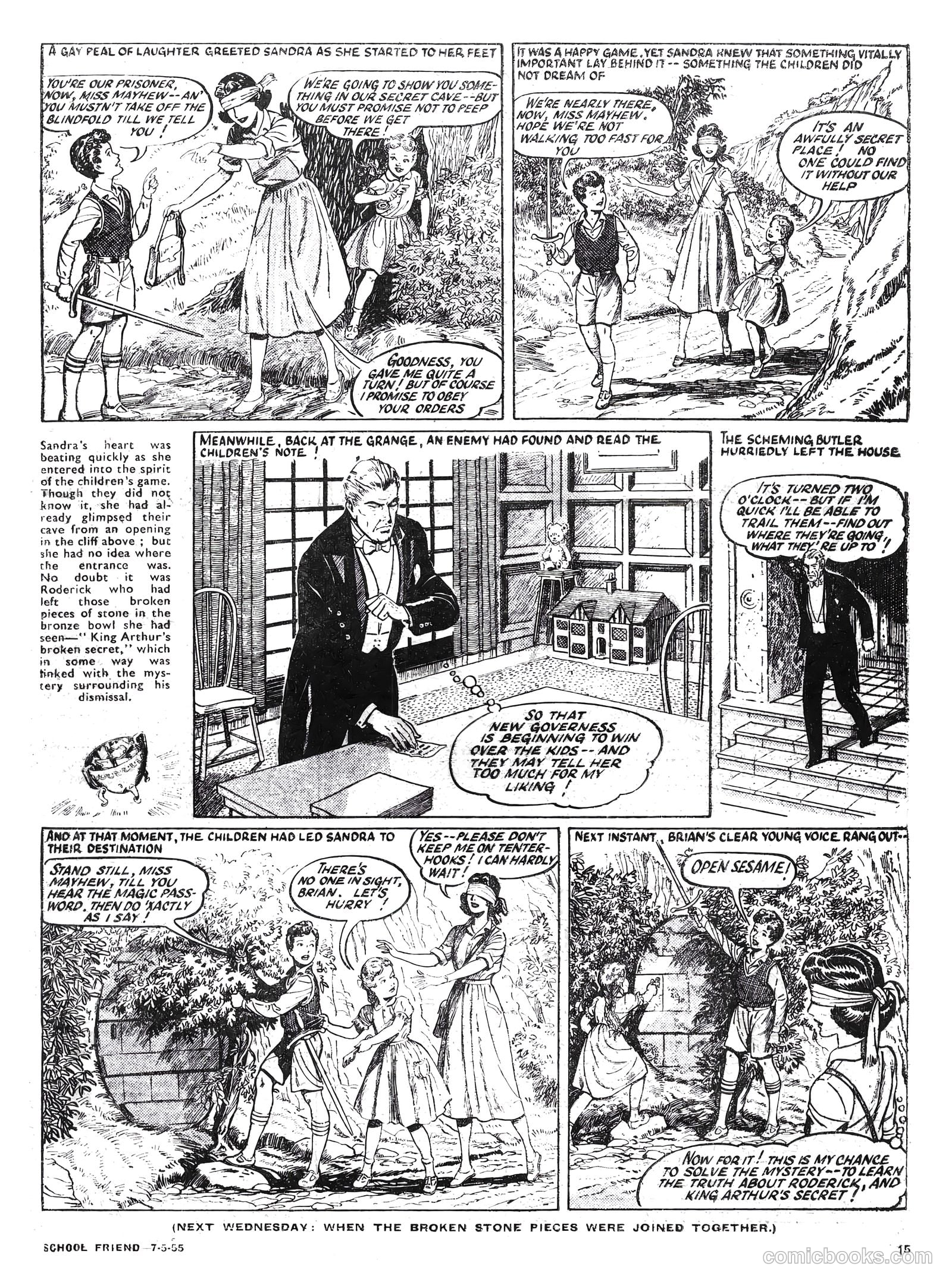 School Friend #260 (1955) — page 15 of 24