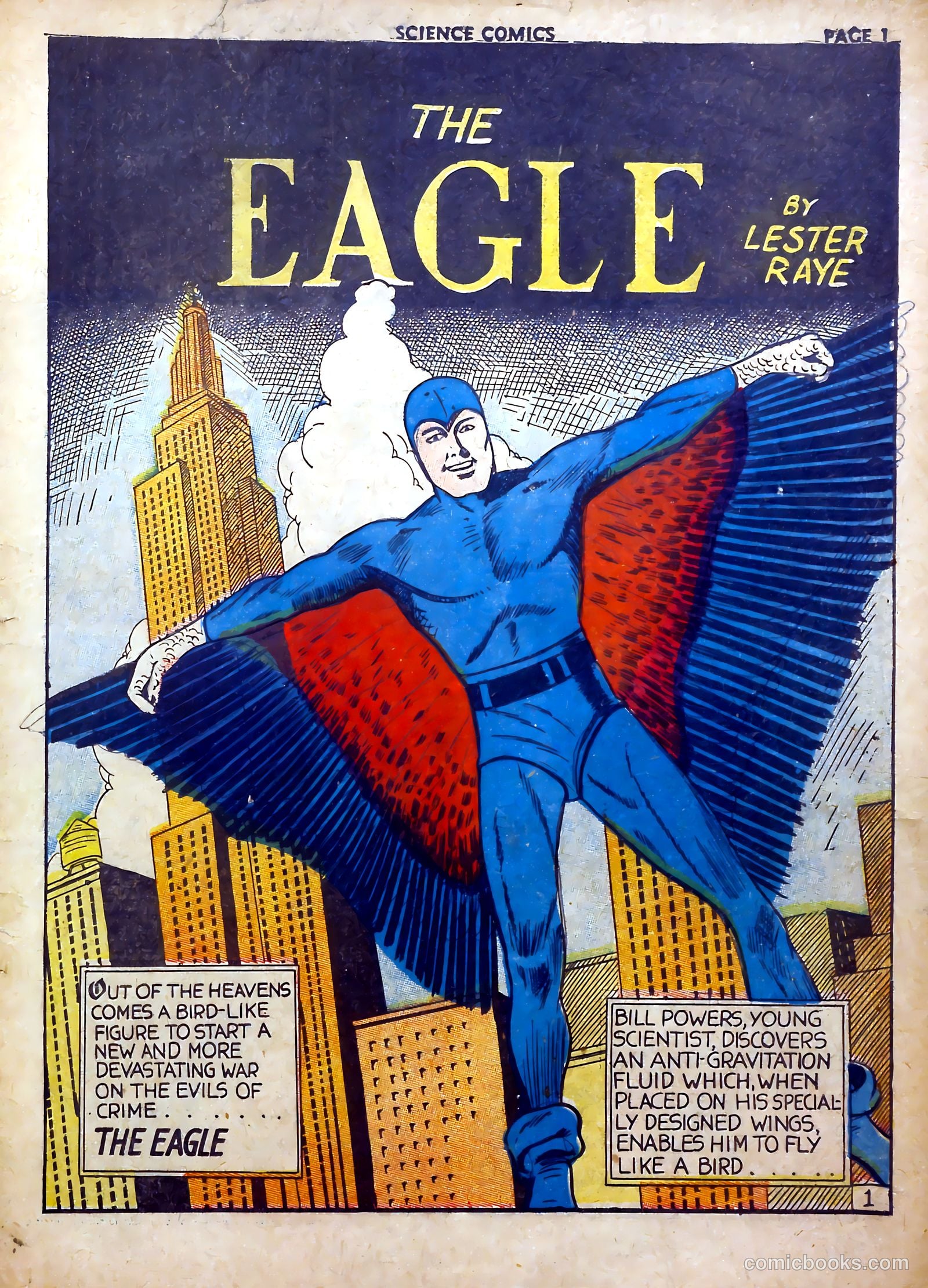 Science Comics #1 (1940) — page 2 of 62