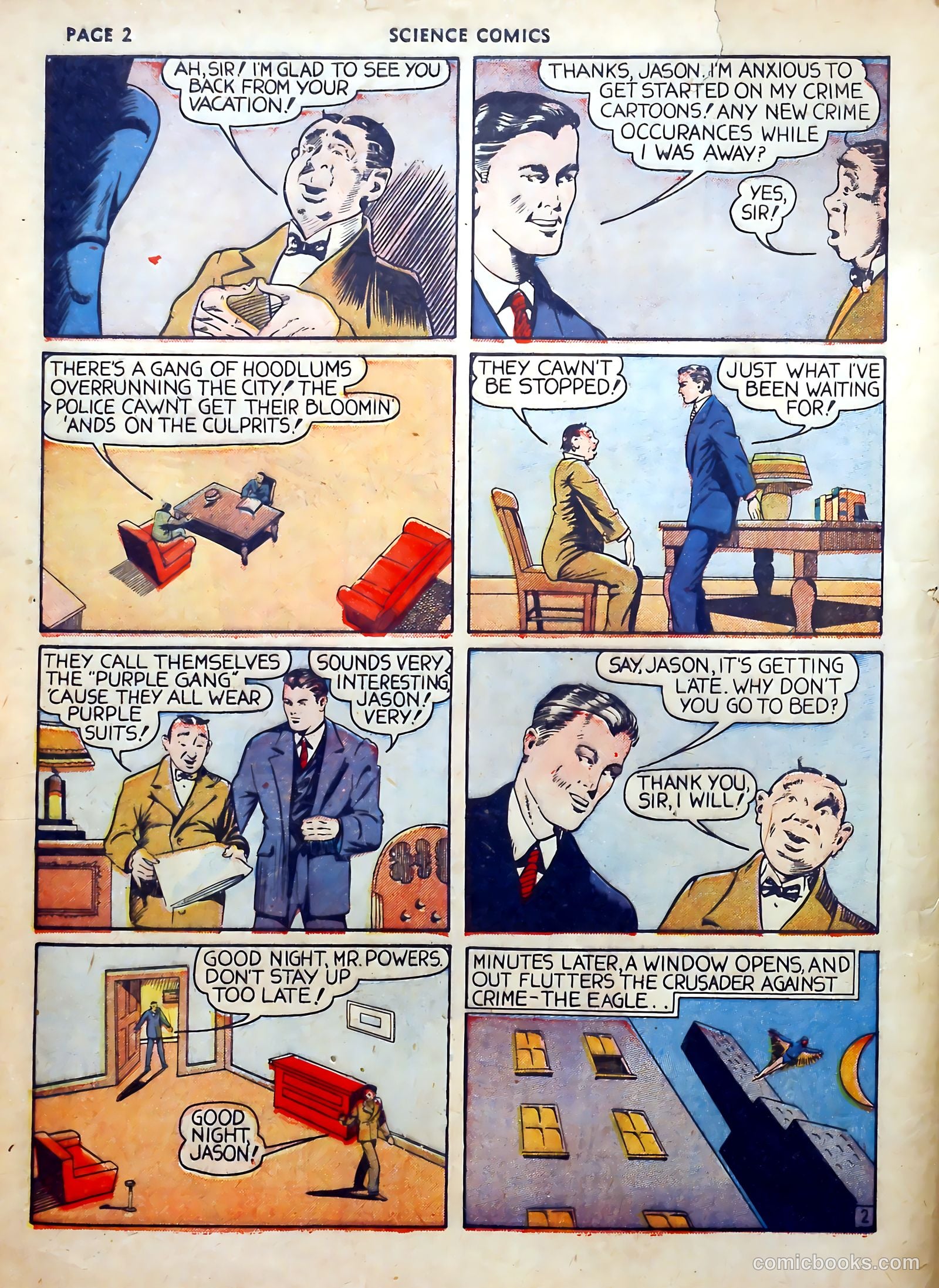 Science Comics #1 (1940) — page 3 of 62