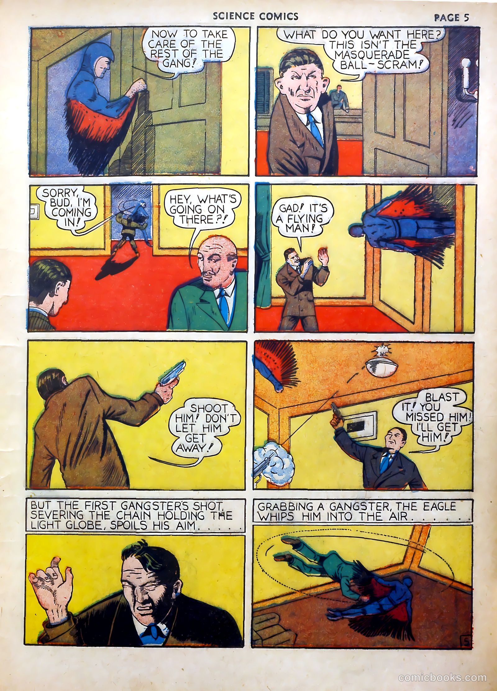 Science Comics #1 (1940) — page 6 of 62