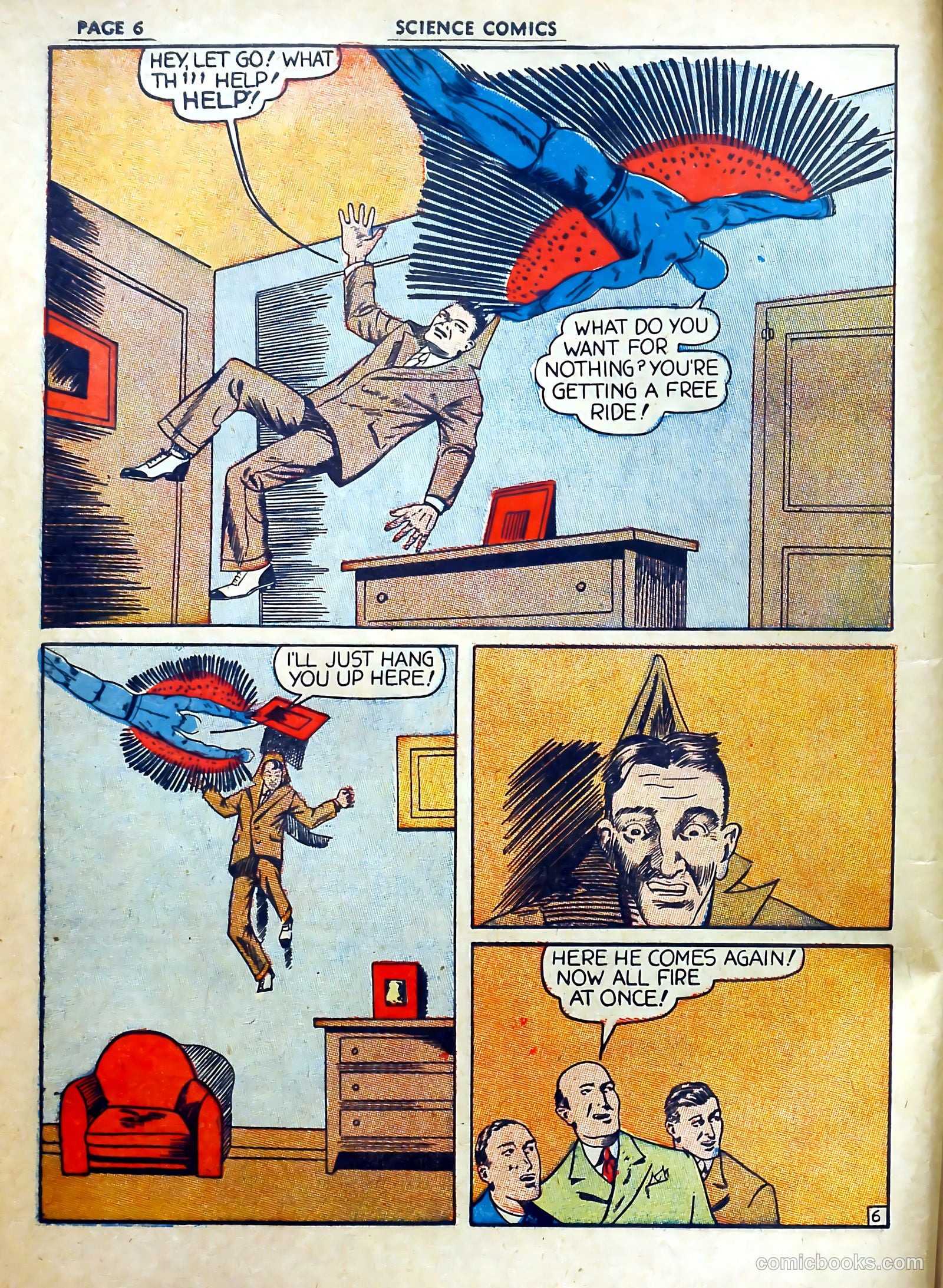 Science Comics #1 (1940) — page 7 of 62