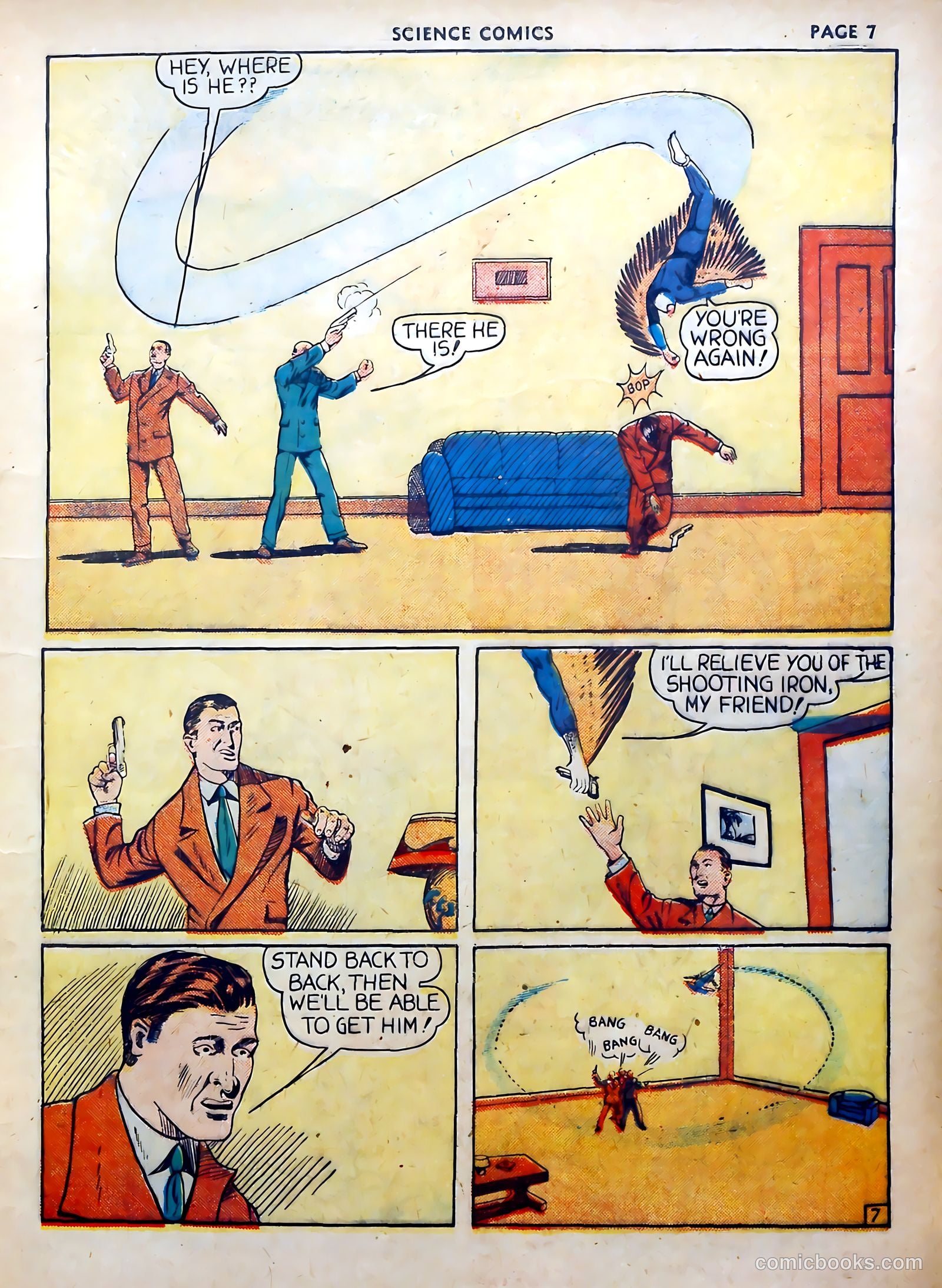 Science Comics #1 (1940) — page 8 of 62
