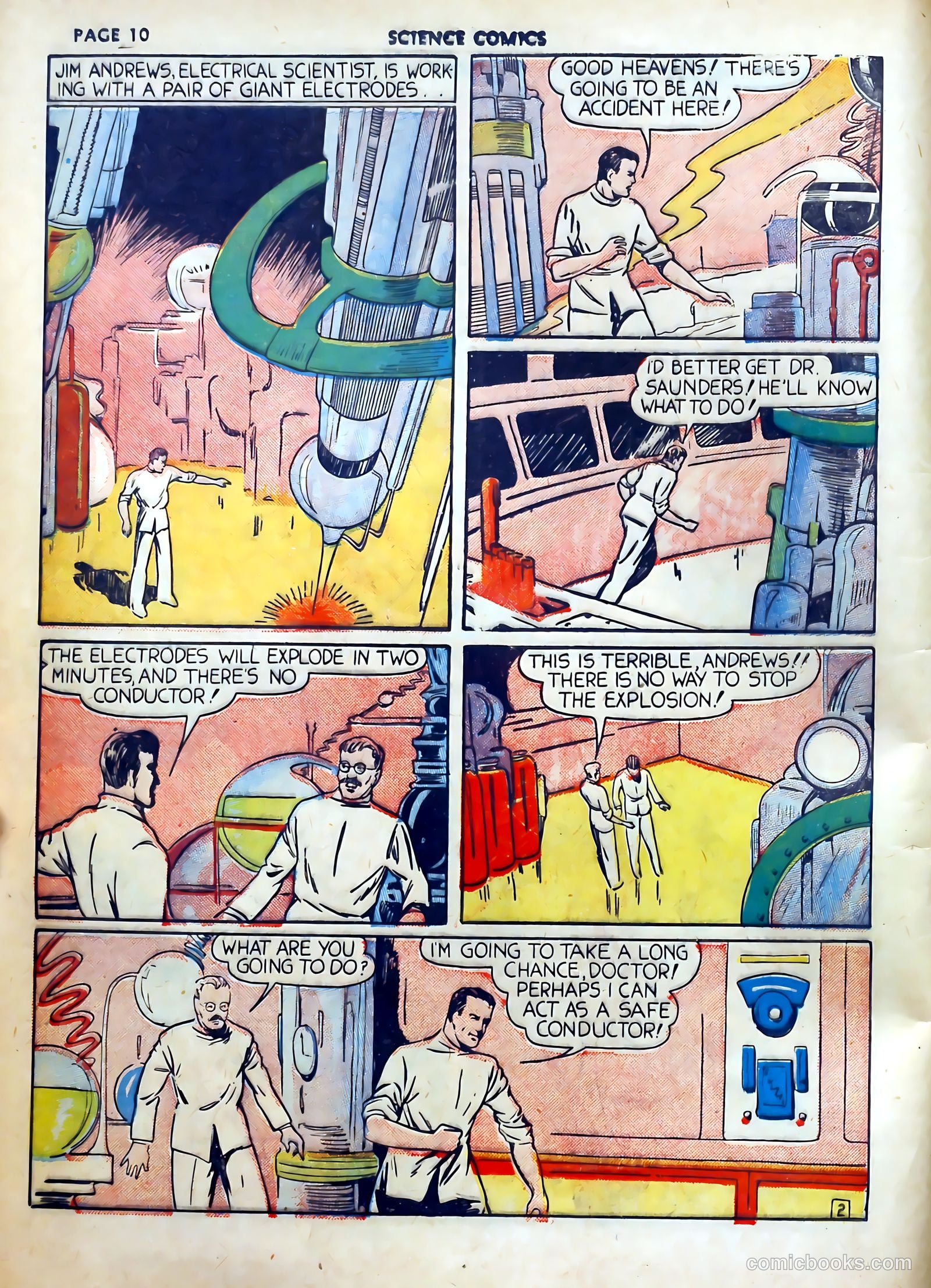 Science Comics #1 (1940) — page 11 of 62