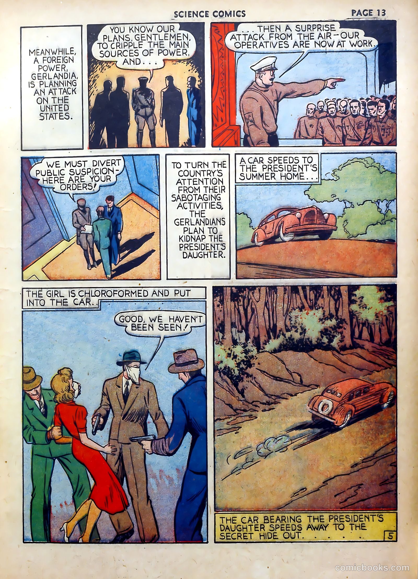 Science Comics #1 (1940) — page 14 of 62