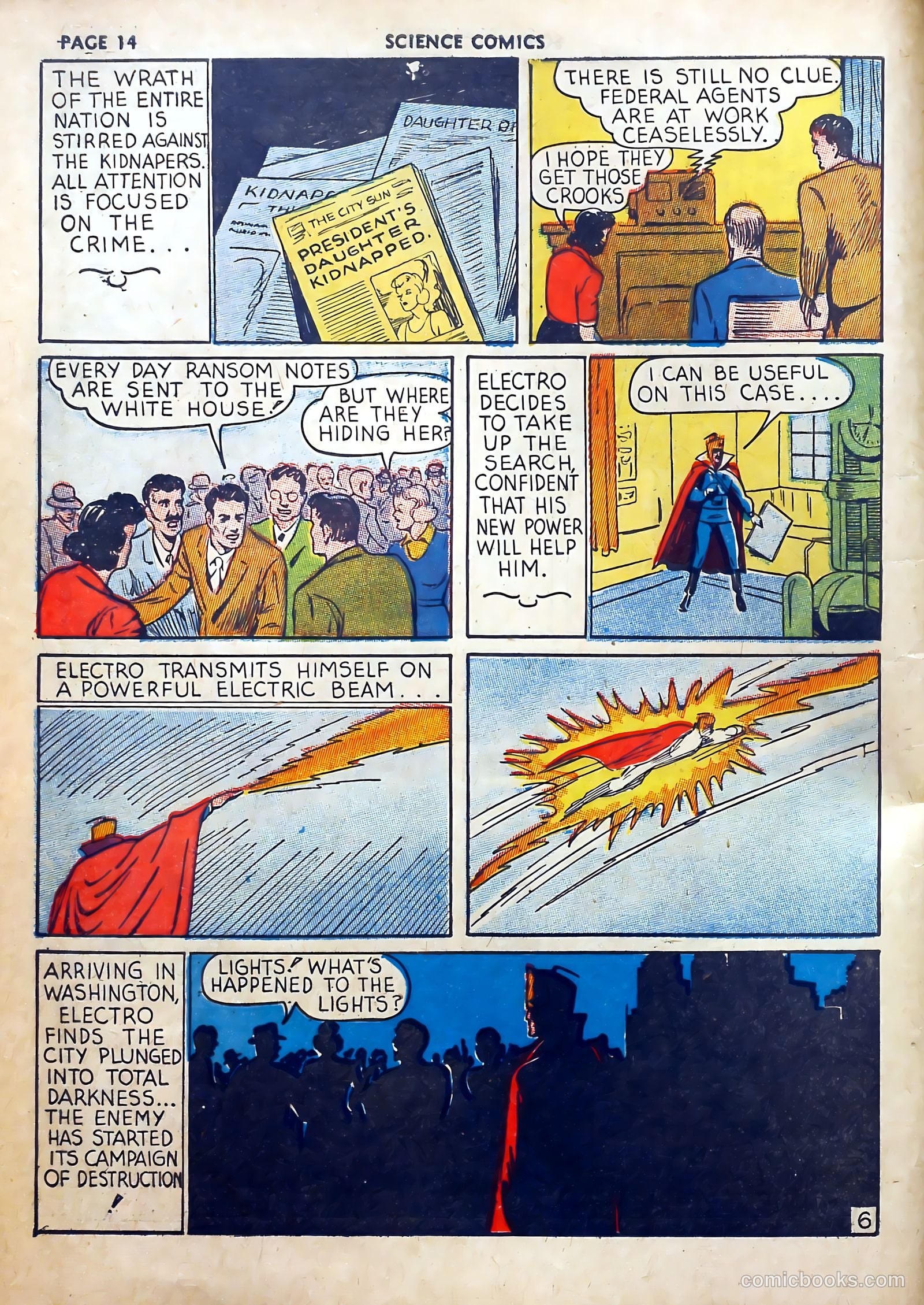 Science Comics #1 (1940) — page 15 of 62