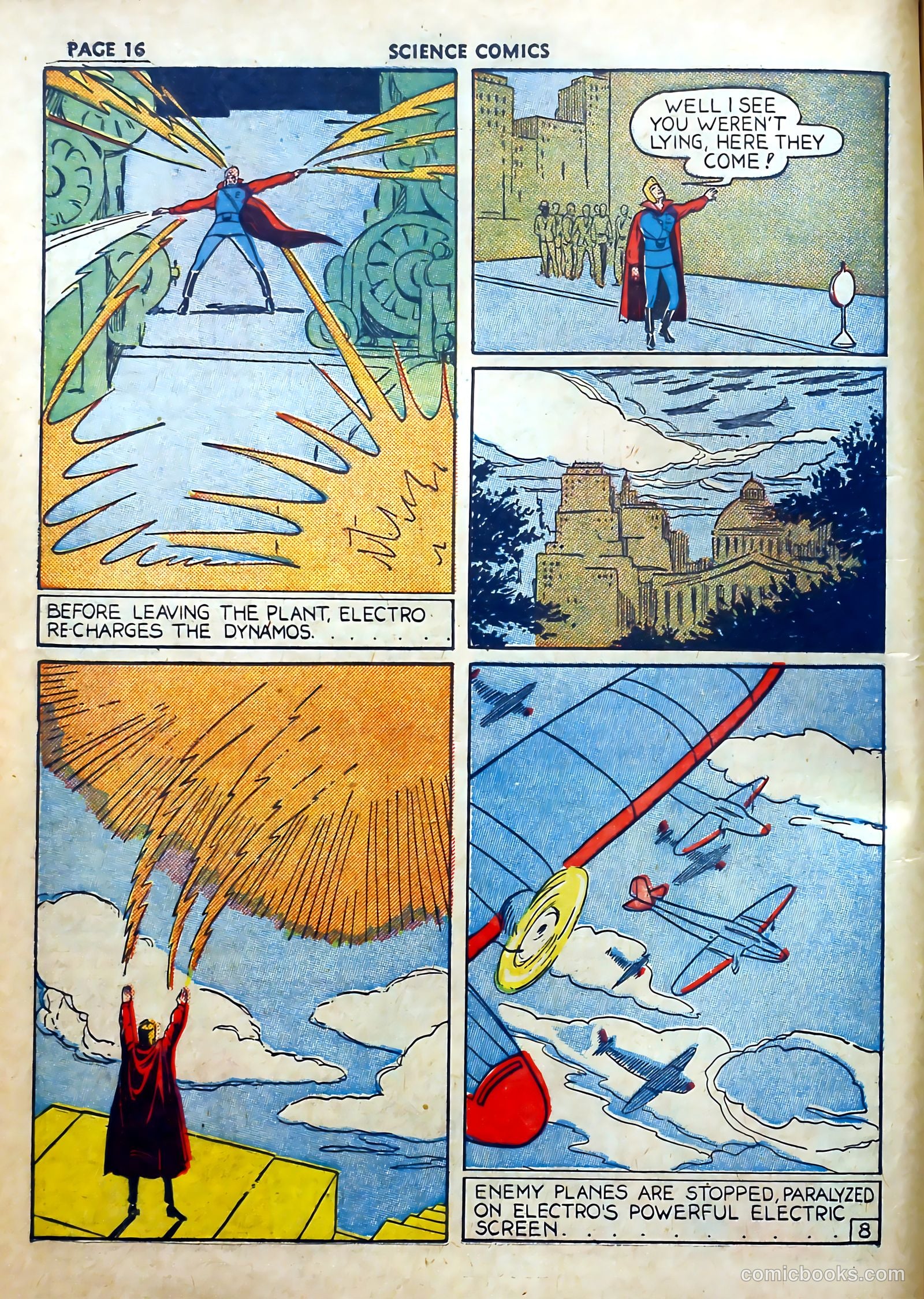 Science Comics #1 (1940) — page 17 of 62