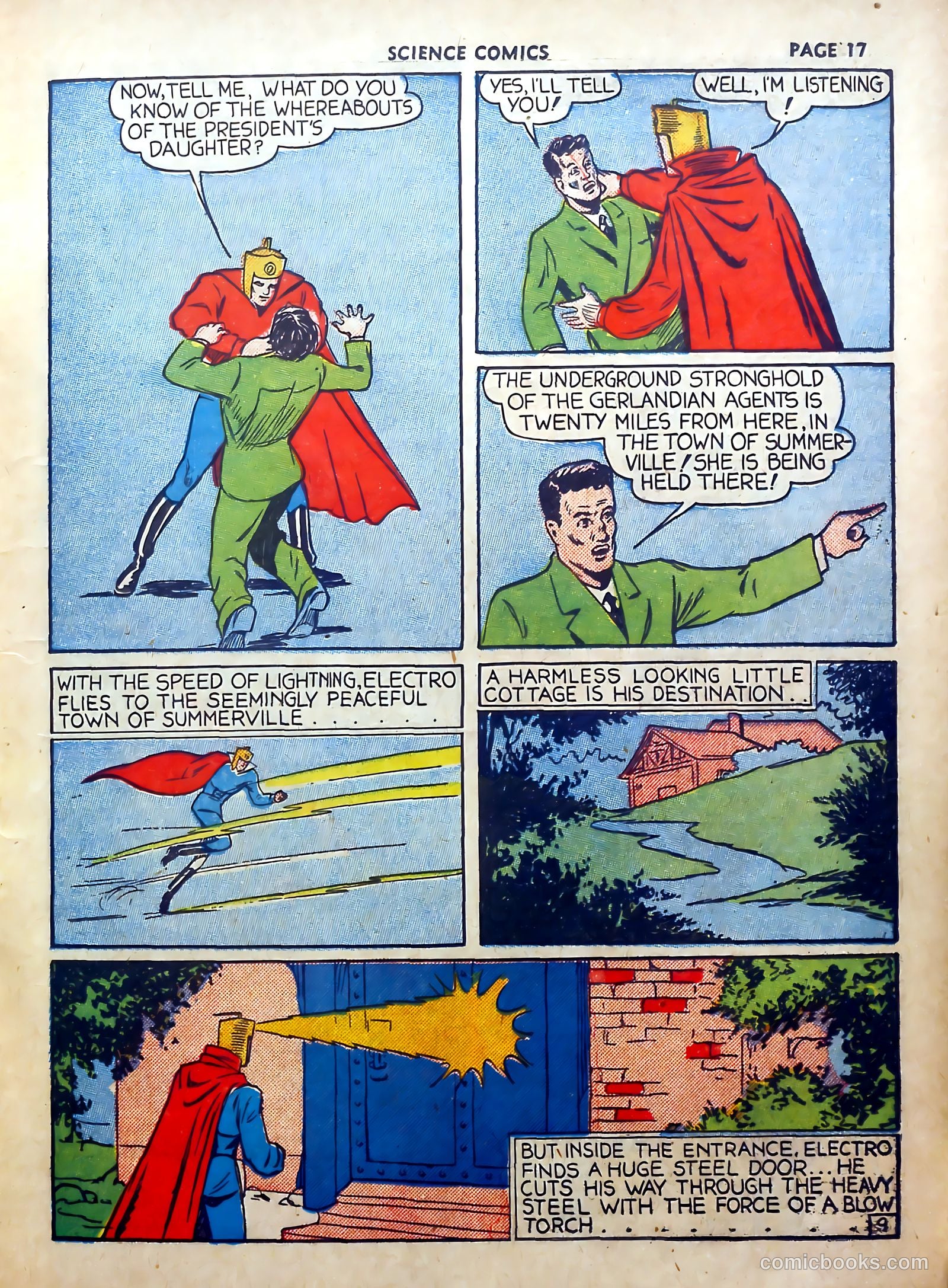 Science Comics #1 (1940) — page 18 of 62