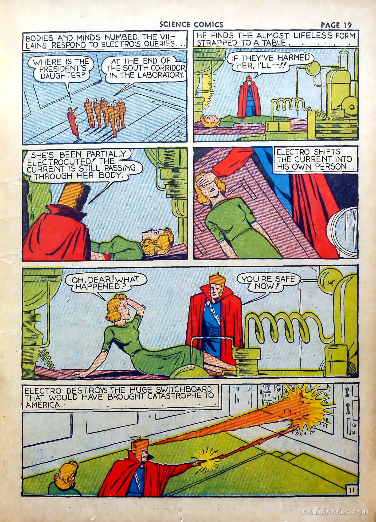 Science Comics #1 (1940) — page 20 of 62