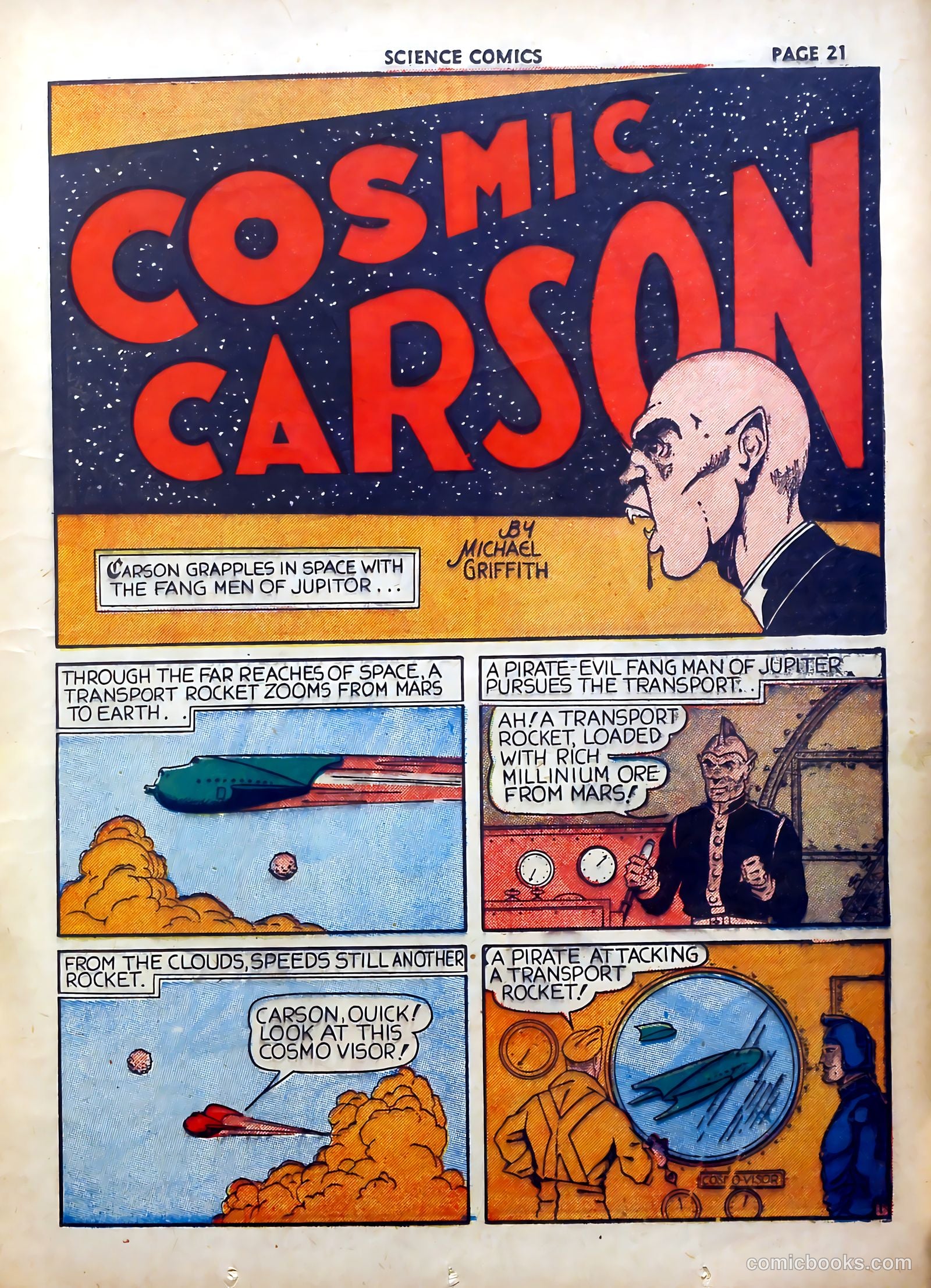 Science Comics #1 (1940) — page 22 of 62