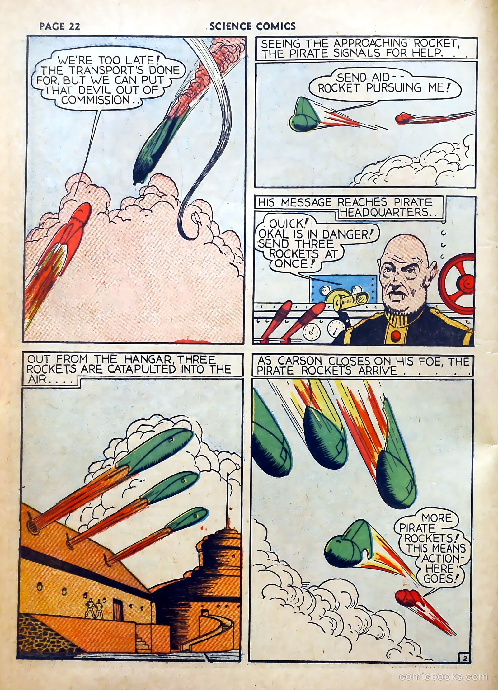 Science Comics #1 (1940) — page 23 of 62
