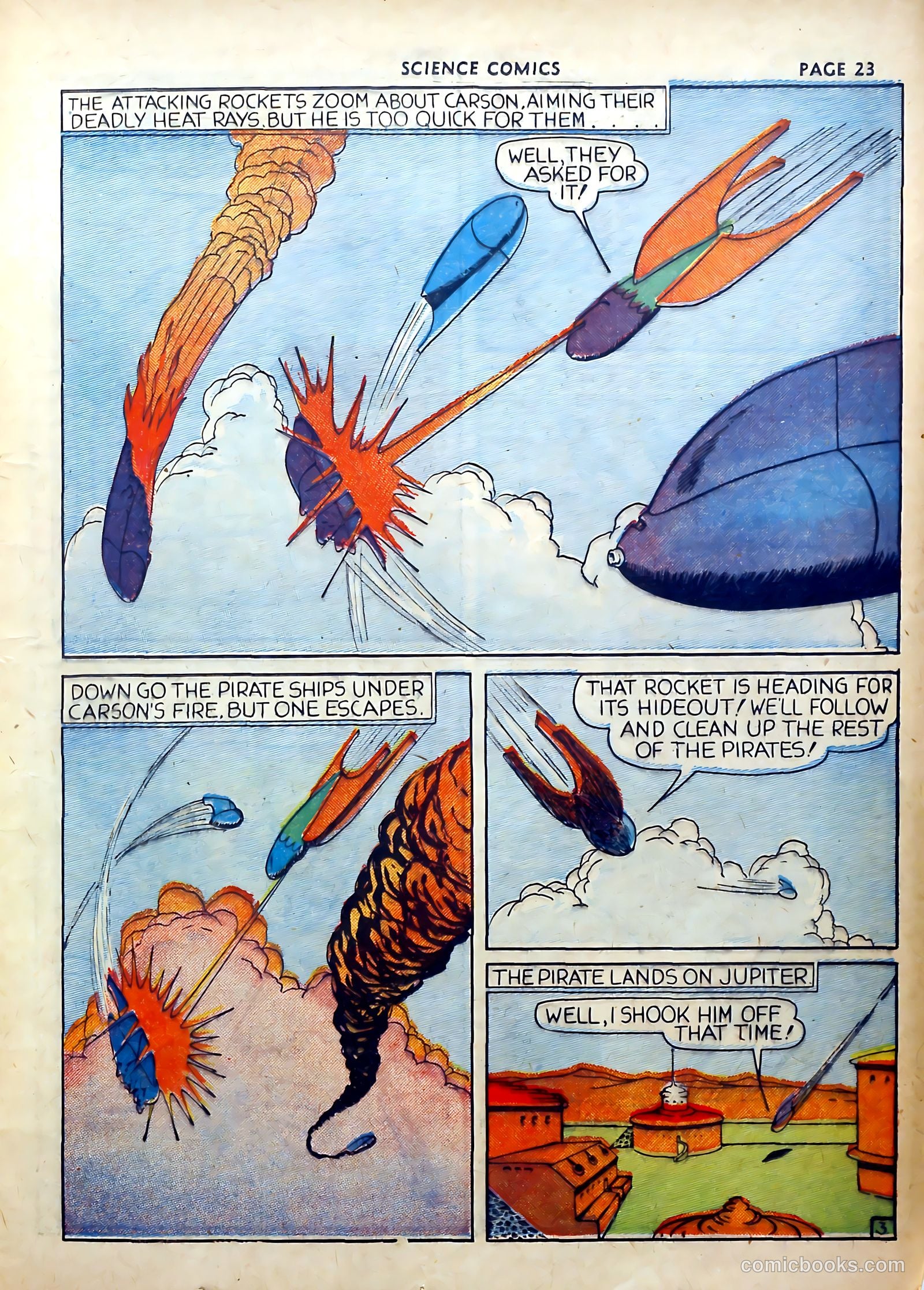 Science Comics #1 (1940) — page 24 of 62