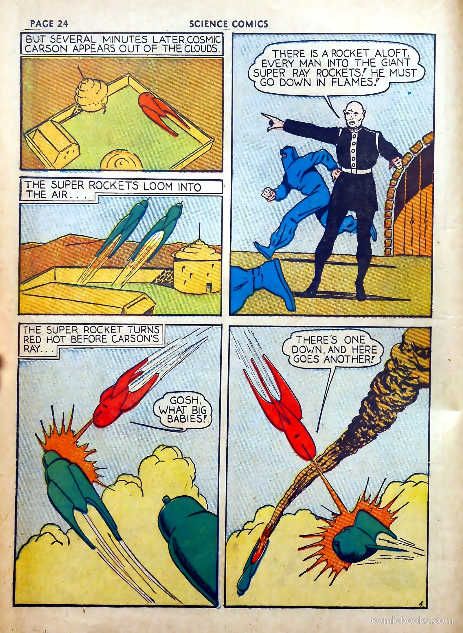 Science Comics #1 (1940) — page 25 of 62