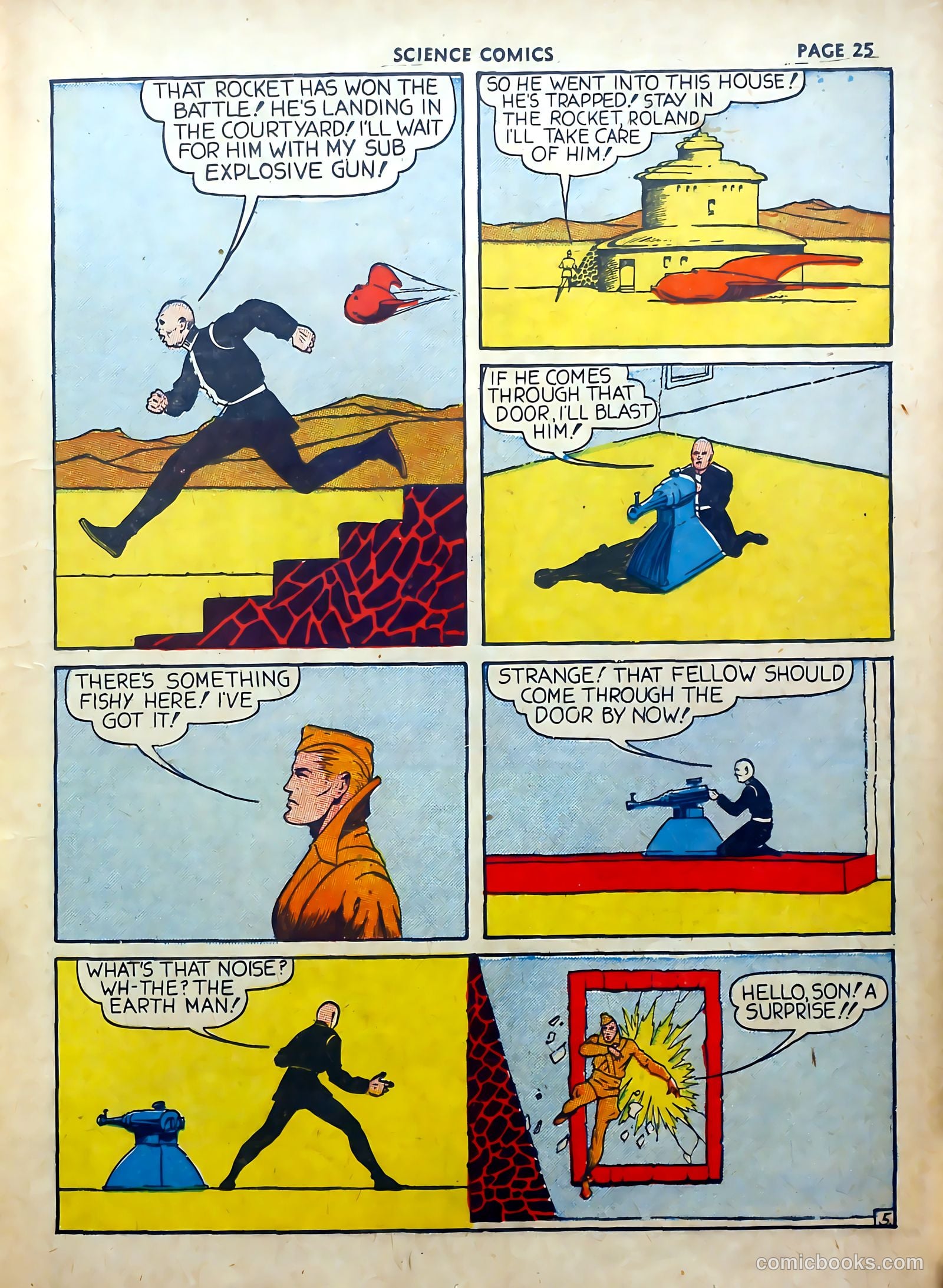 Science Comics #1 (1940) — page 26 of 62