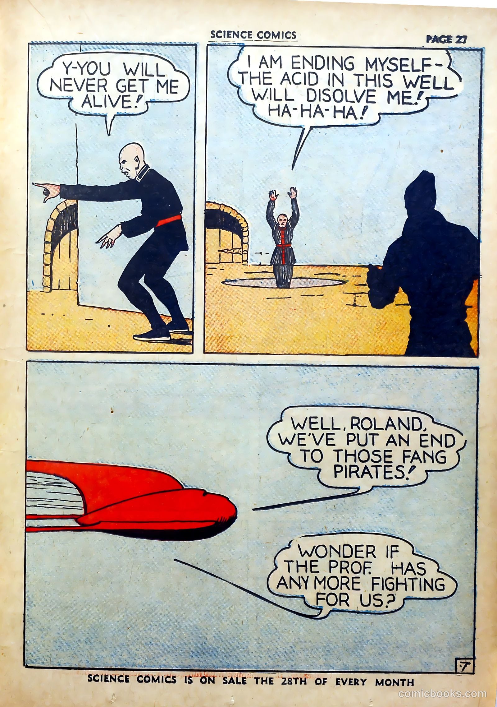 Science Comics #1 (1940) — page 28 of 62