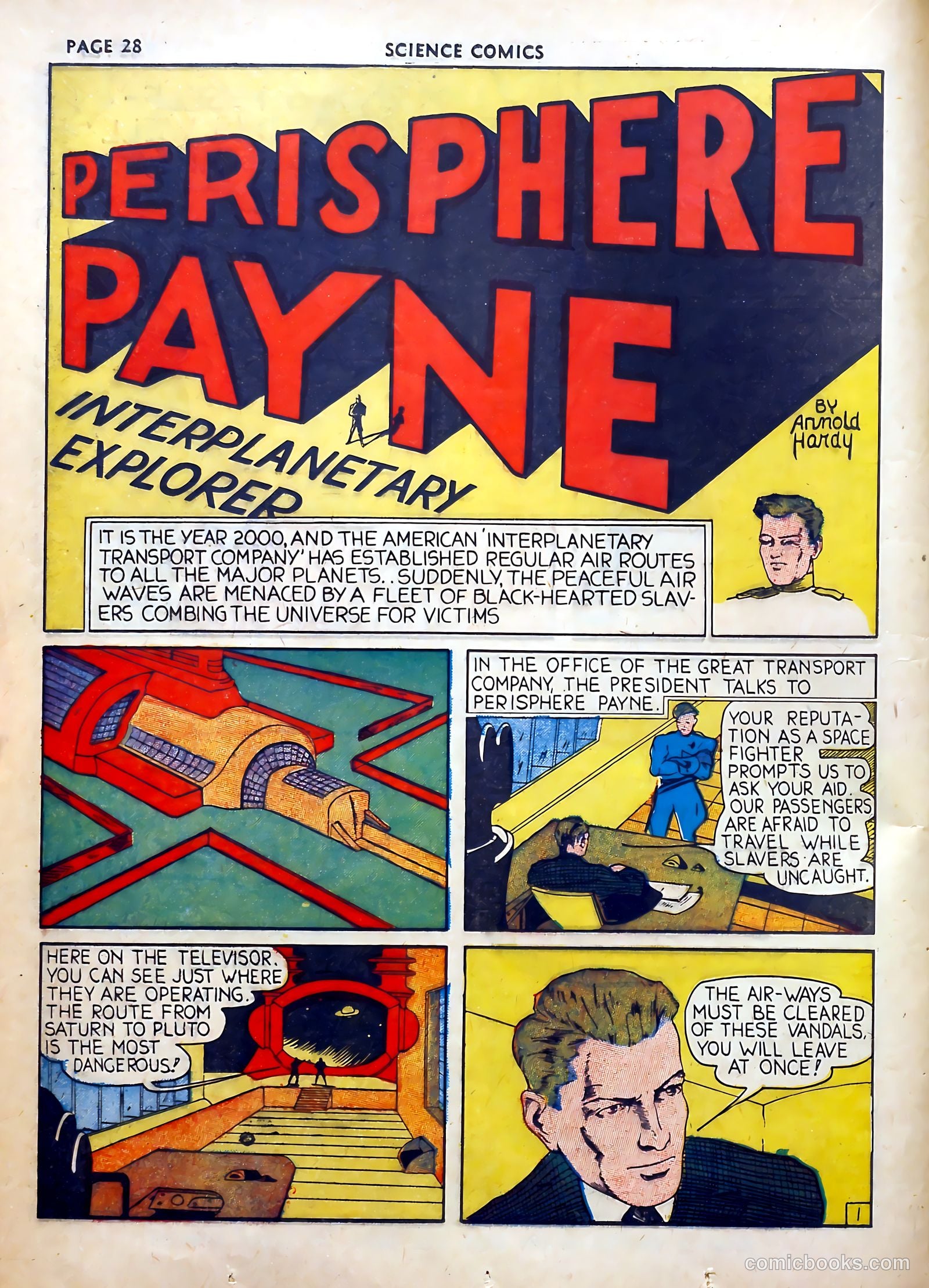 Science Comics #1 (1940) — page 29 of 62