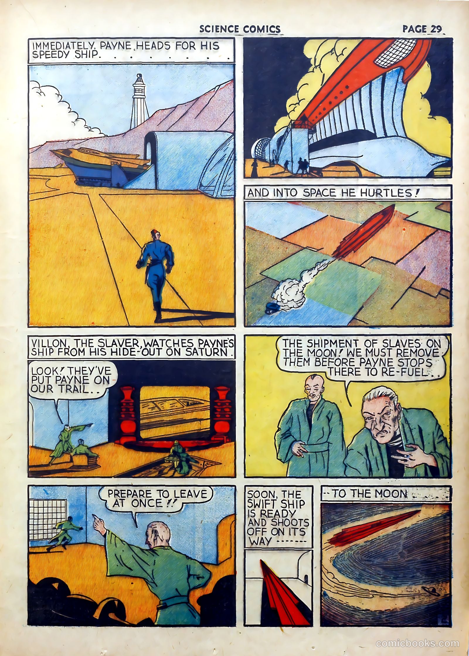 Science Comics #1 (1940) — page 30 of 62