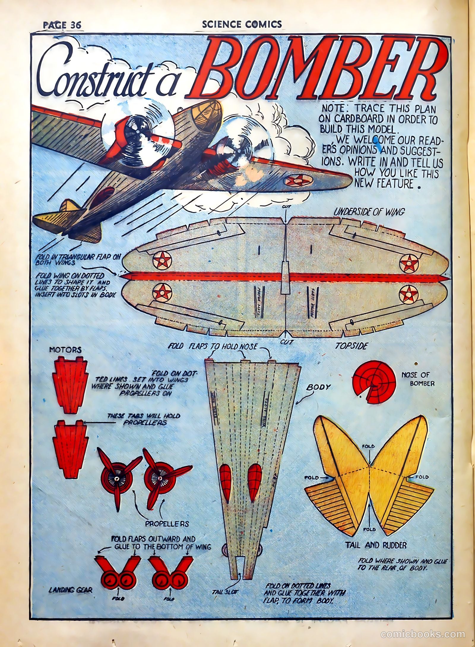 Science Comics #1 (1940) — page 33 of 62
