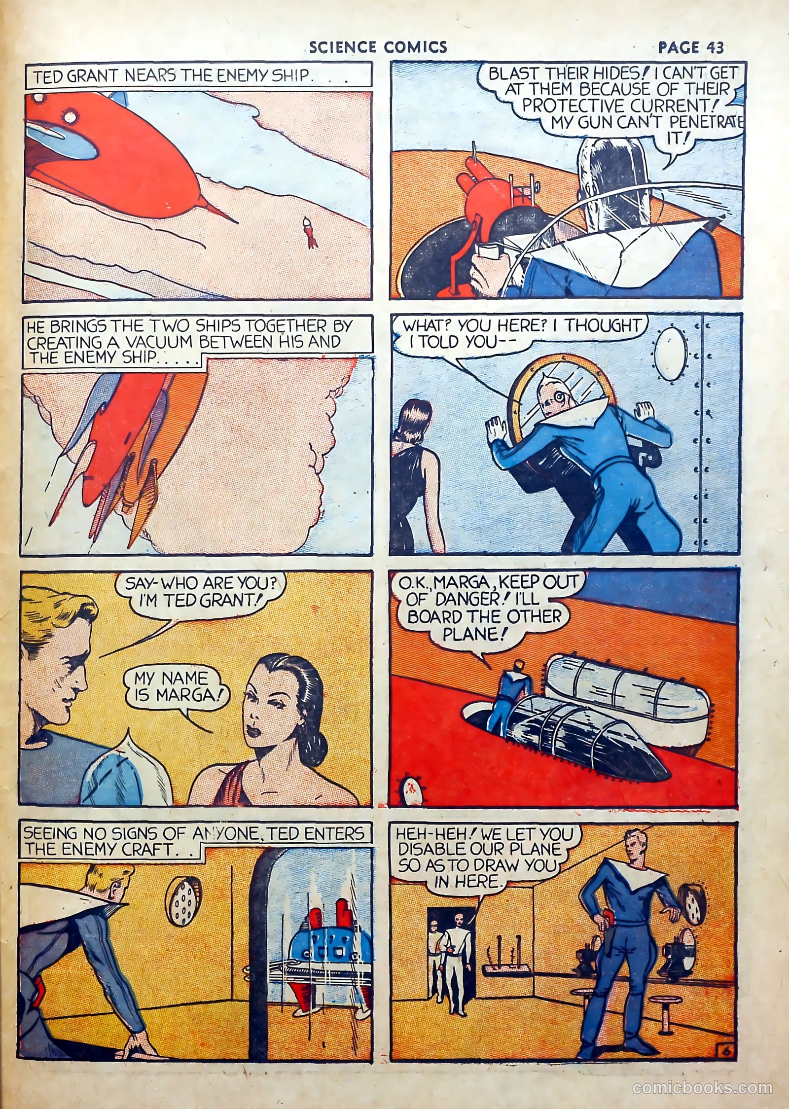 Science Comics #1 (1940) — page 40 of 62