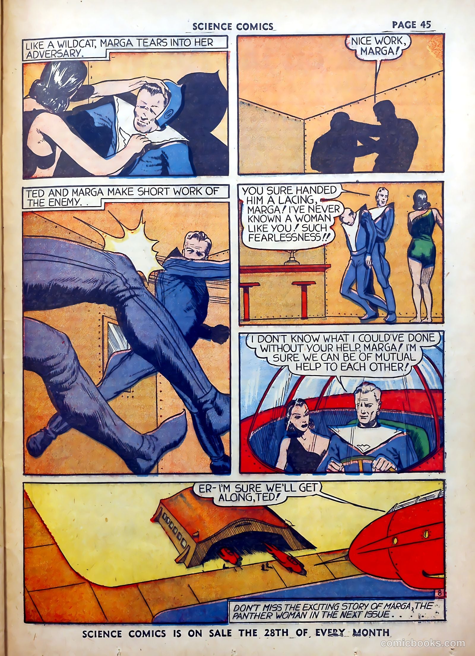 Science Comics #1 (1940) — page 42 of 62