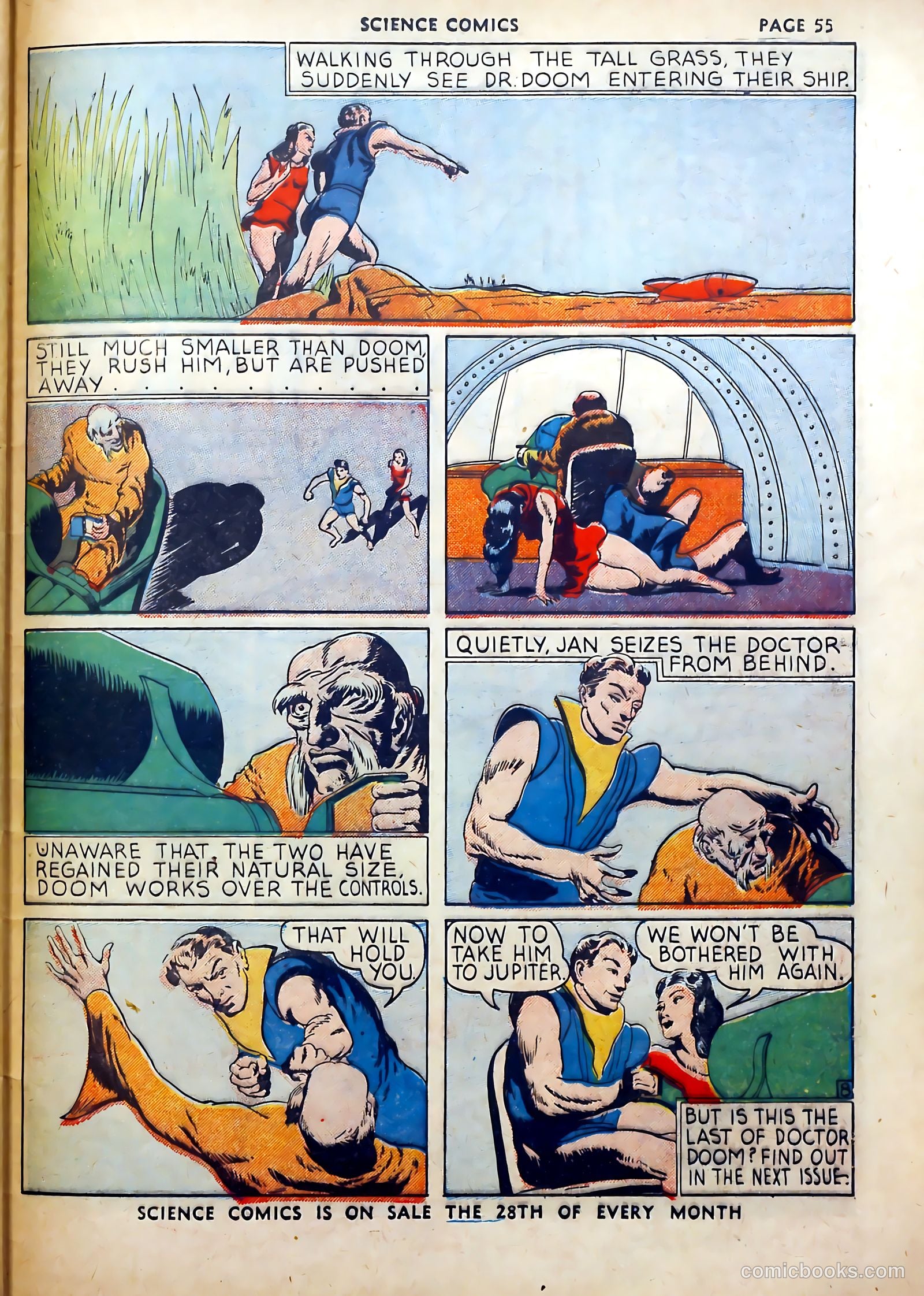 Science Comics #1 (1940) — page 52 of 62