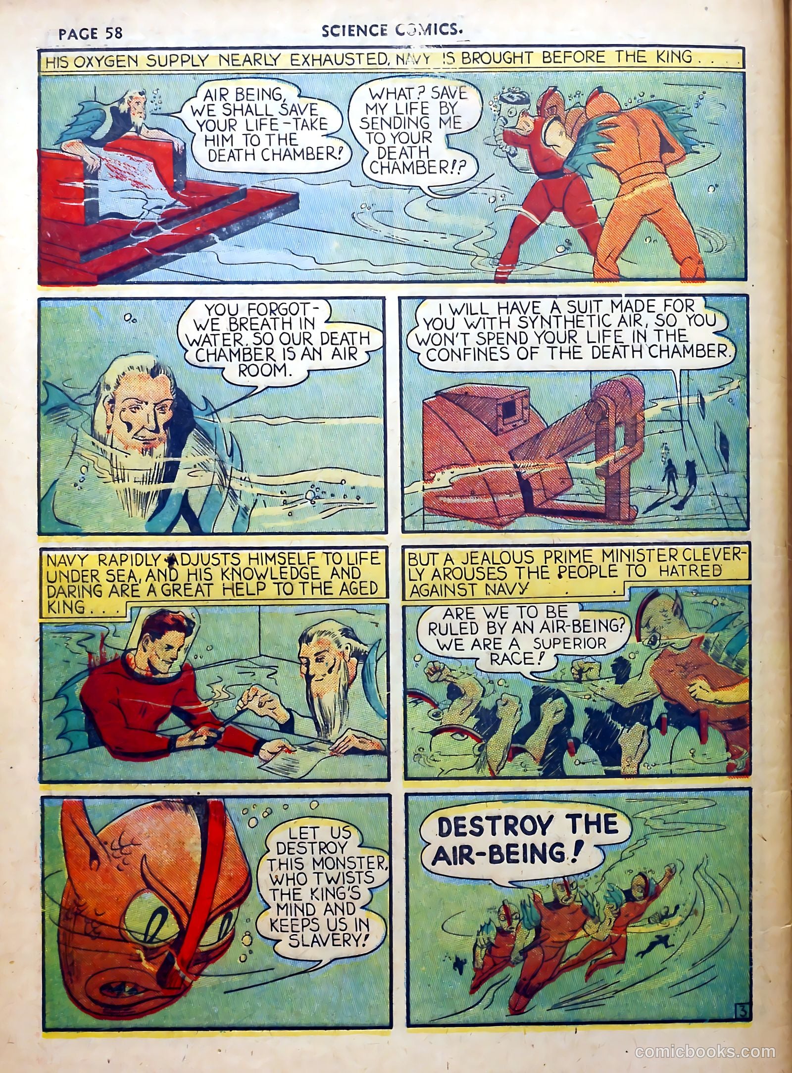 Science Comics #1 (1940) — page 55 of 62