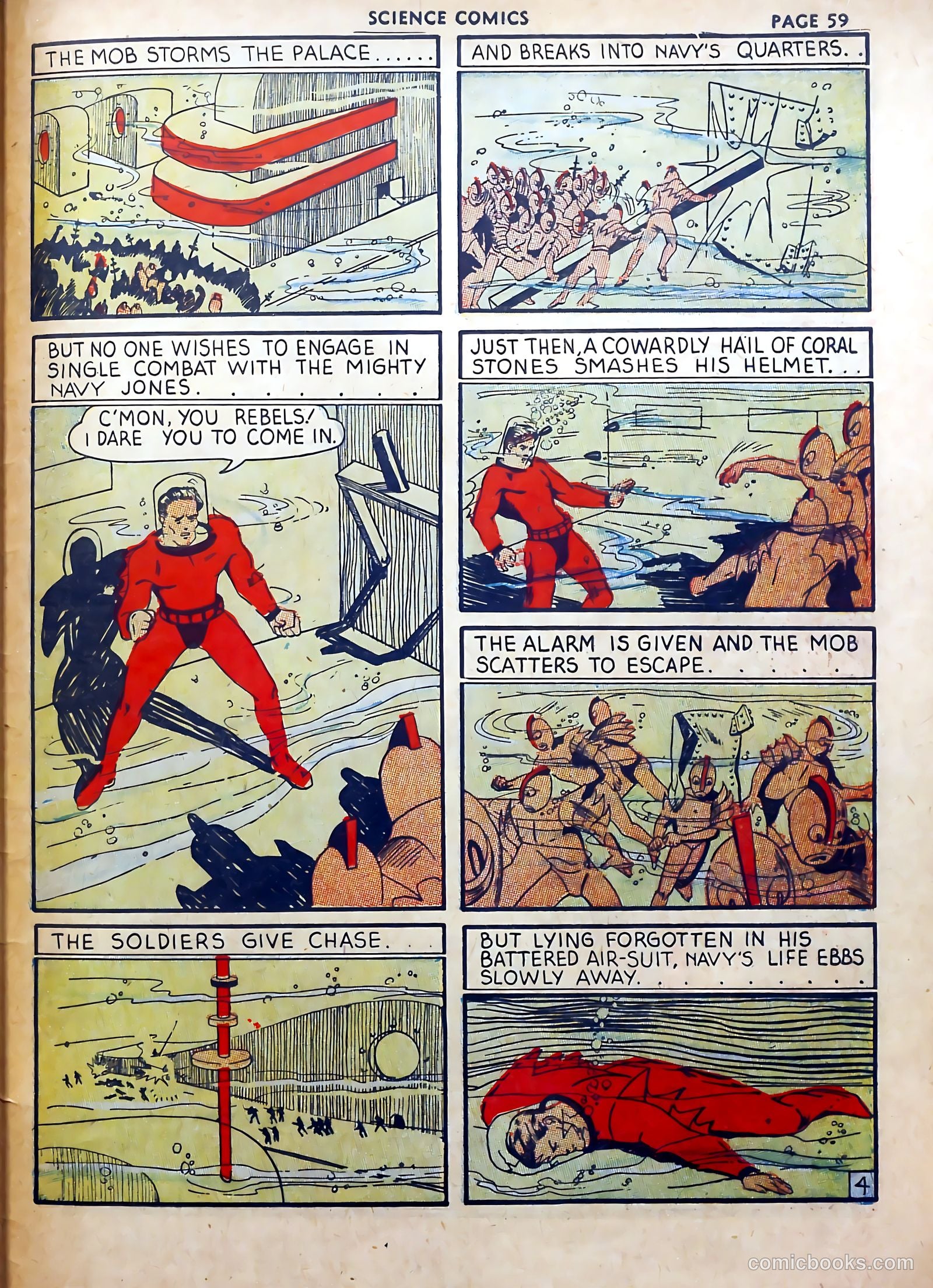 Science Comics #1 (1940) — page 56 of 62