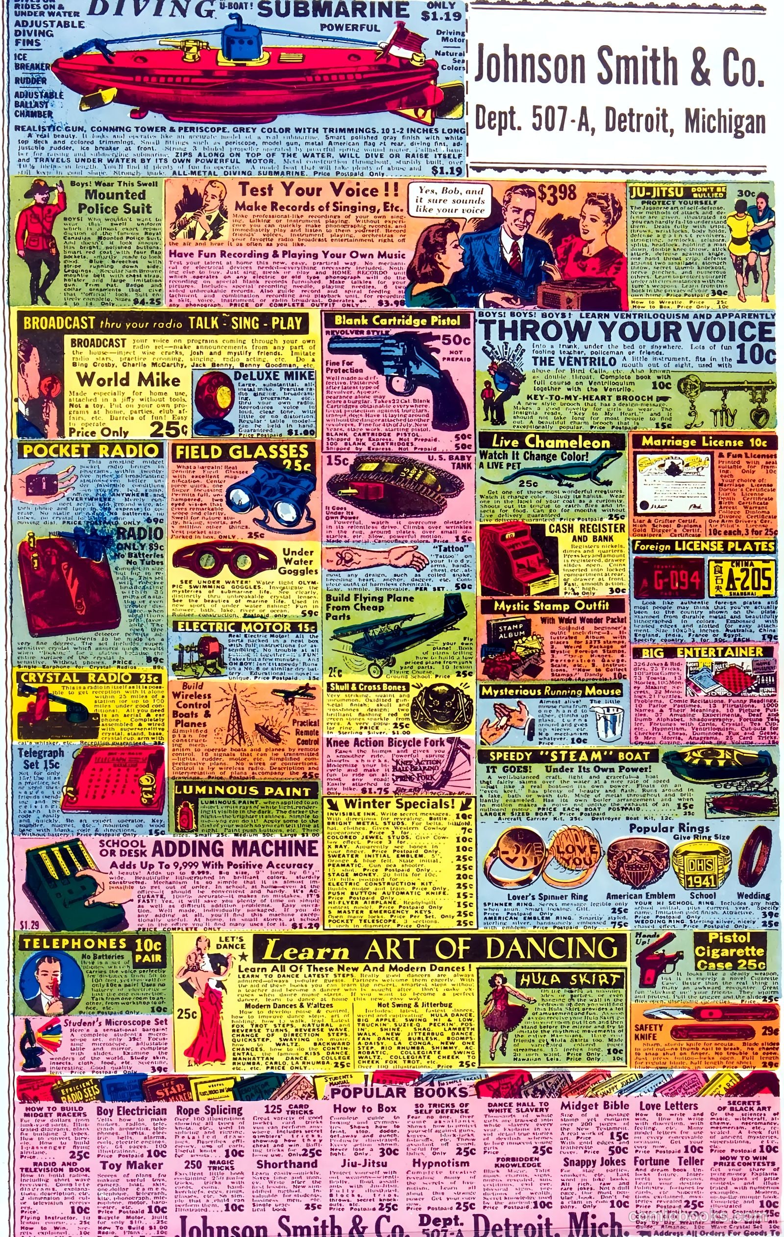 Science Comics #1 (1940) — page 62 of 62
