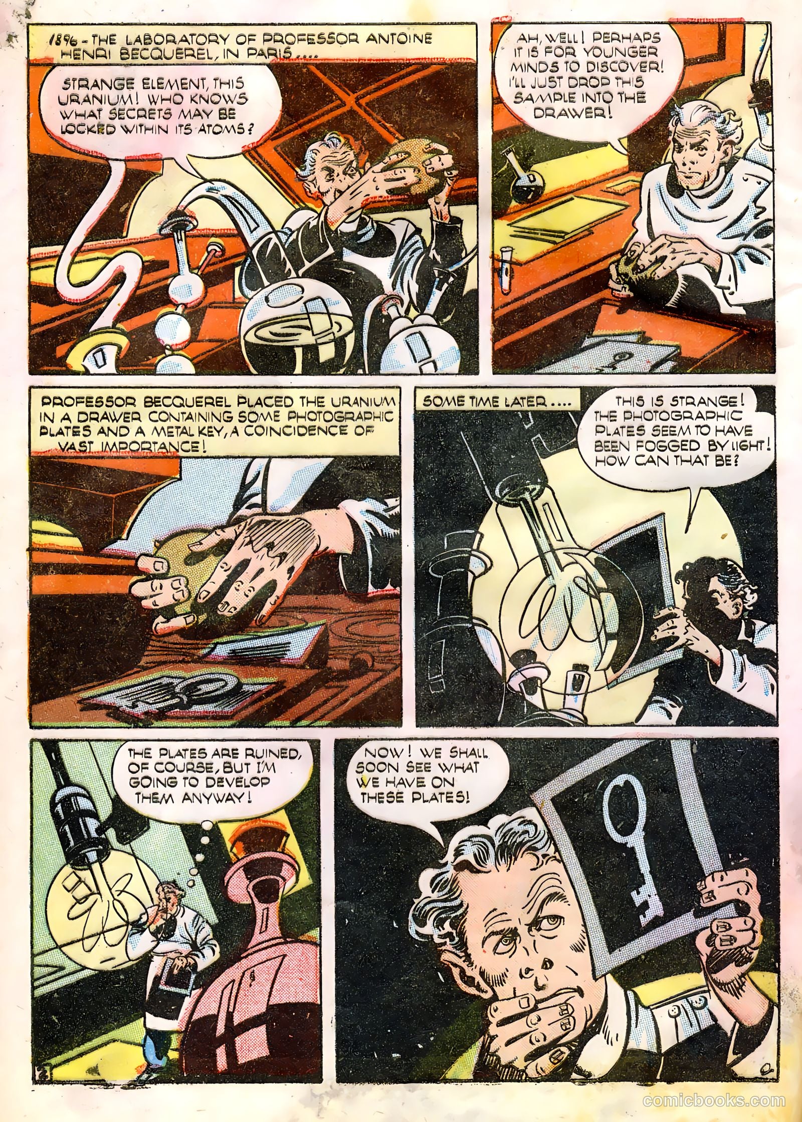 Science Comics #1 (1946) — page 4 of 36