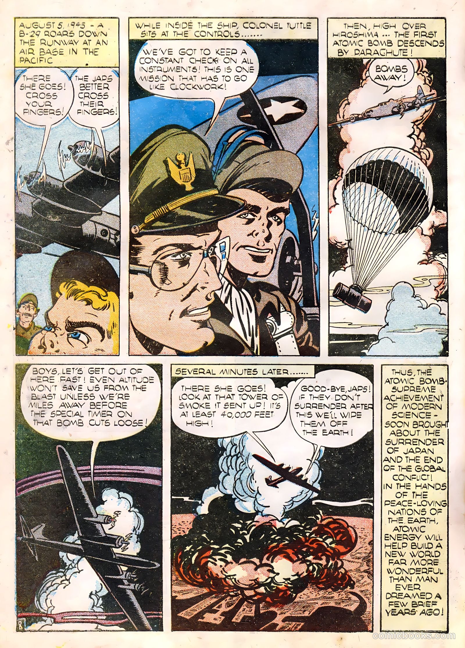 Science Comics #1 (1946) — page 10 of 36