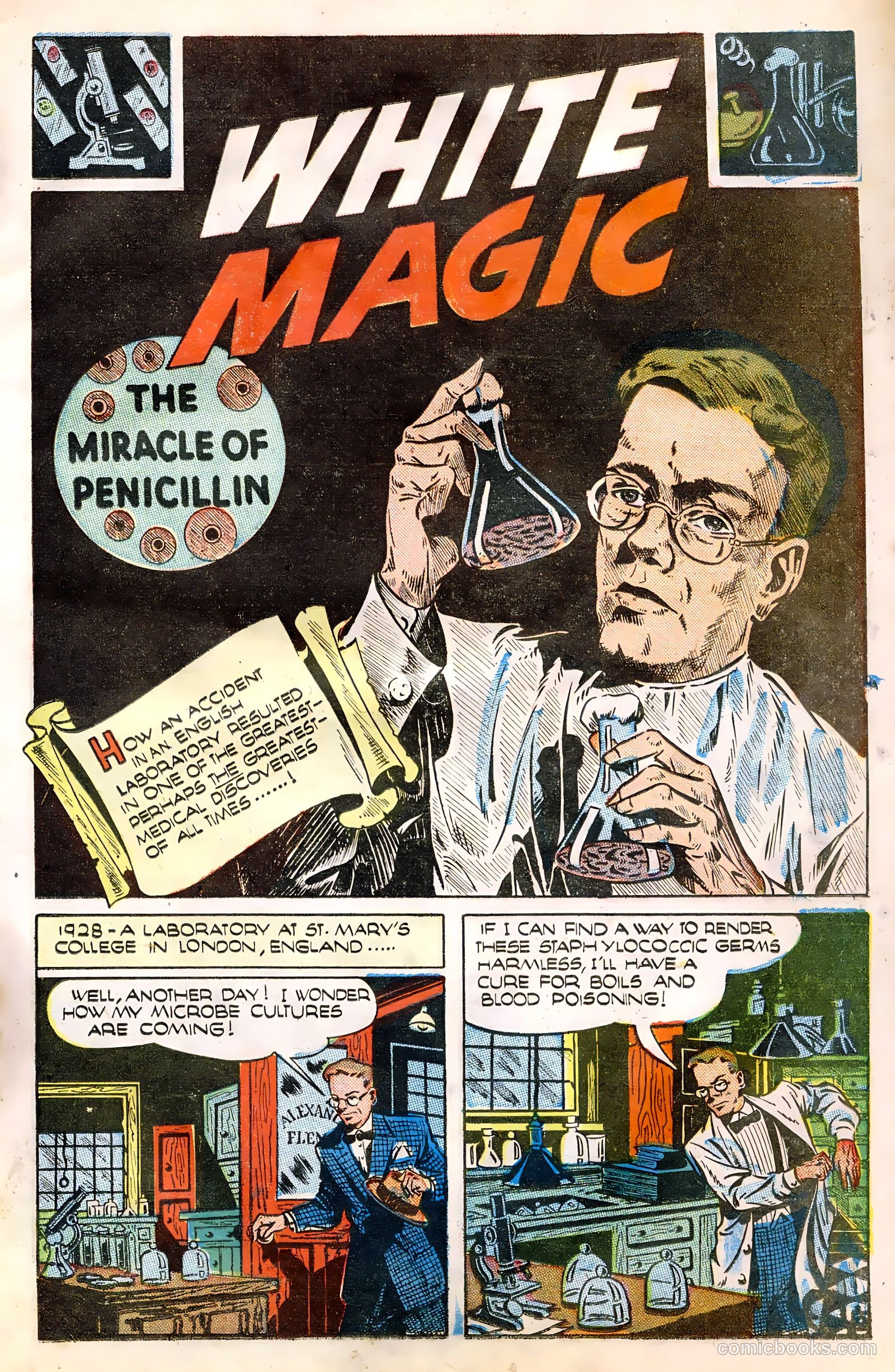 Science Comics #1 (1946) — page 11 of 36