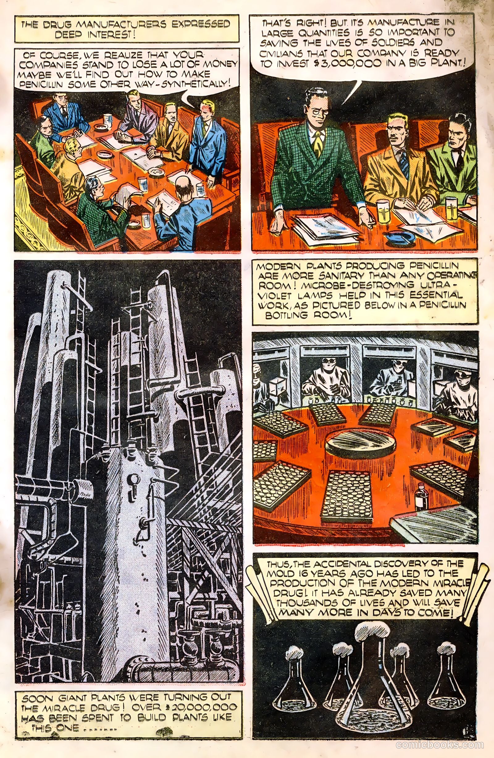 Science Comics #1 (1946) — page 17 of 36