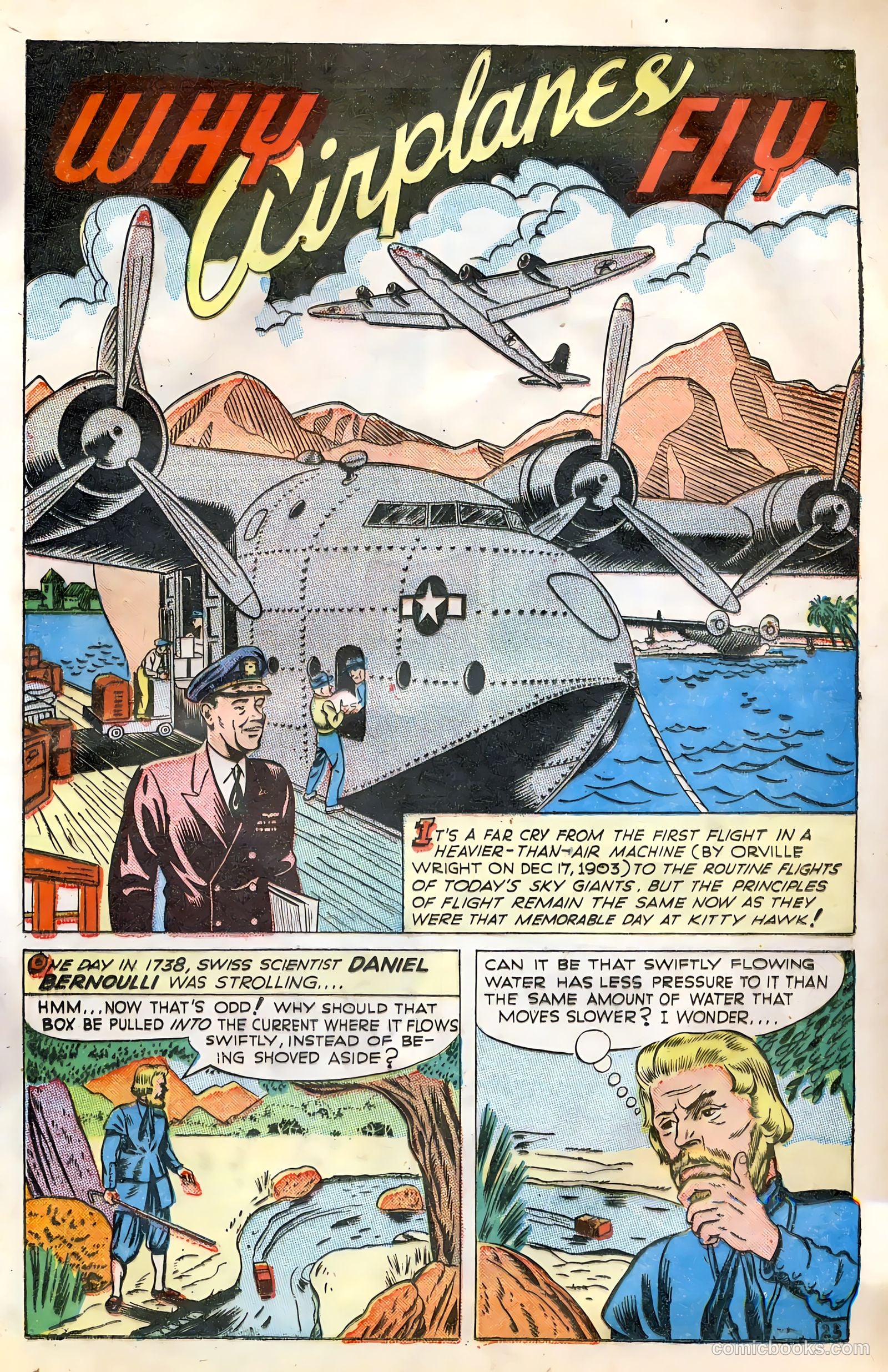 Science Comics #1 (1946) — page 25 of 36
