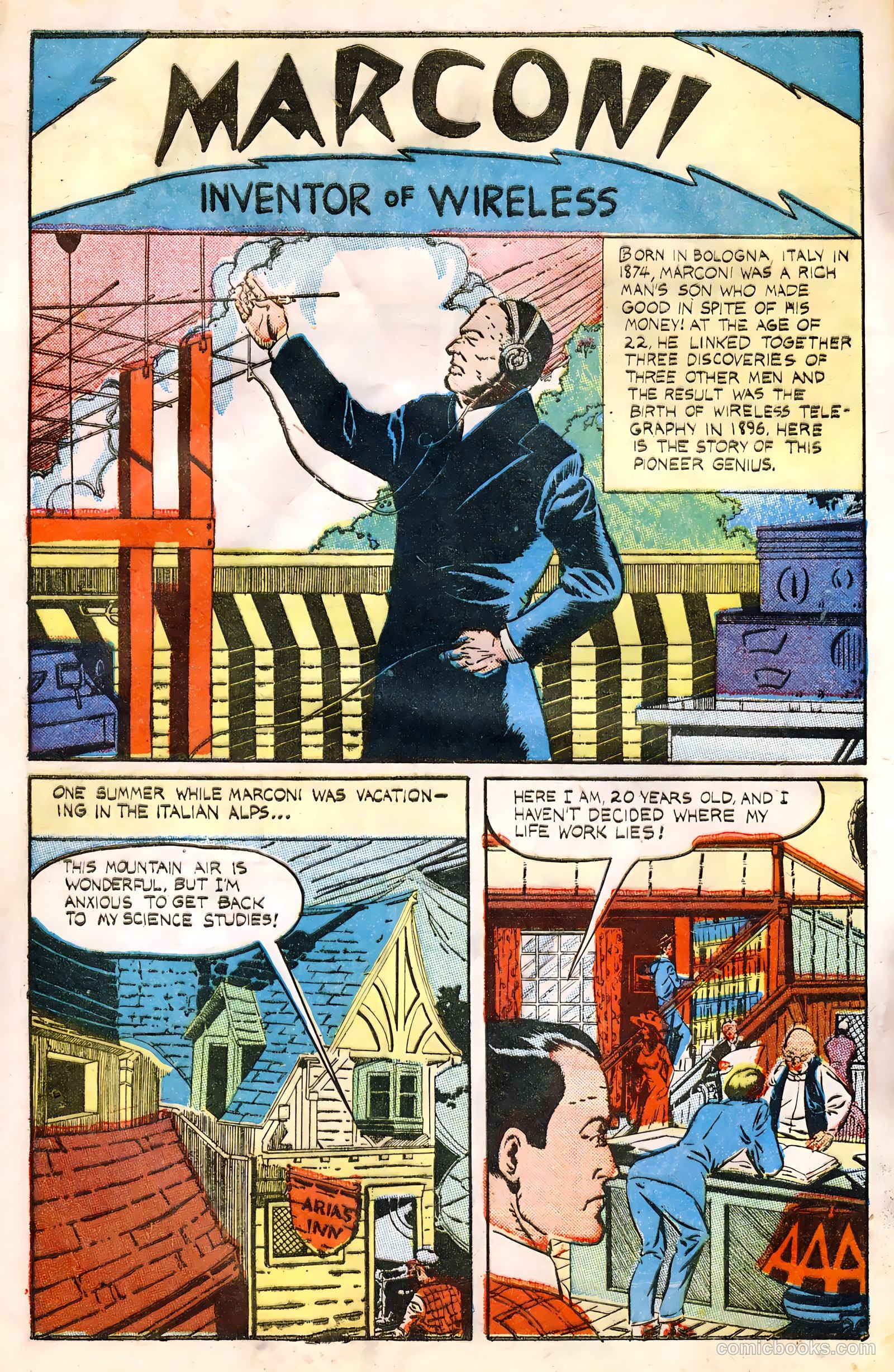 Science Comics #1 (1946) — page 28 of 36