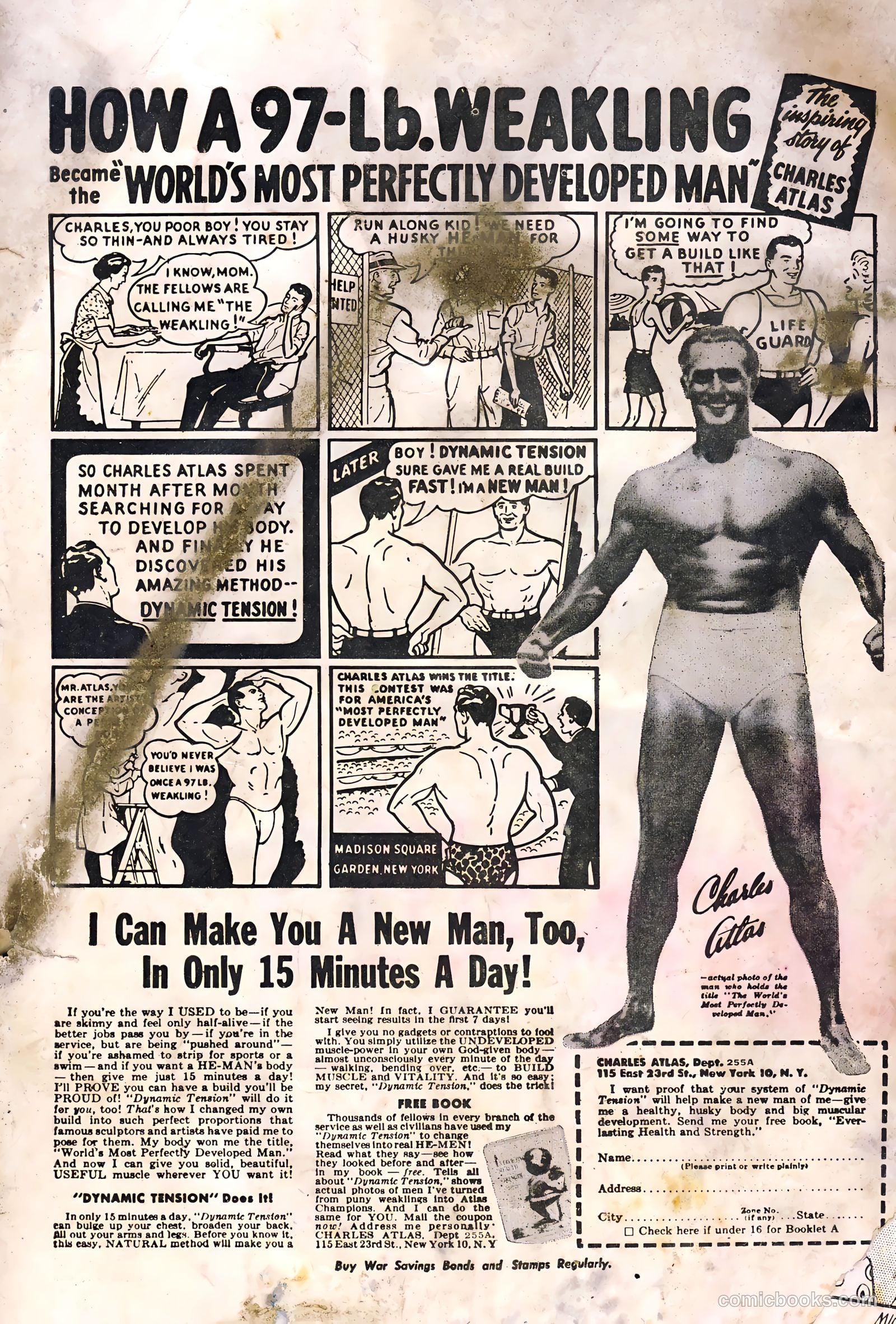 Science Comics #1 (1946) — page 36 of 36