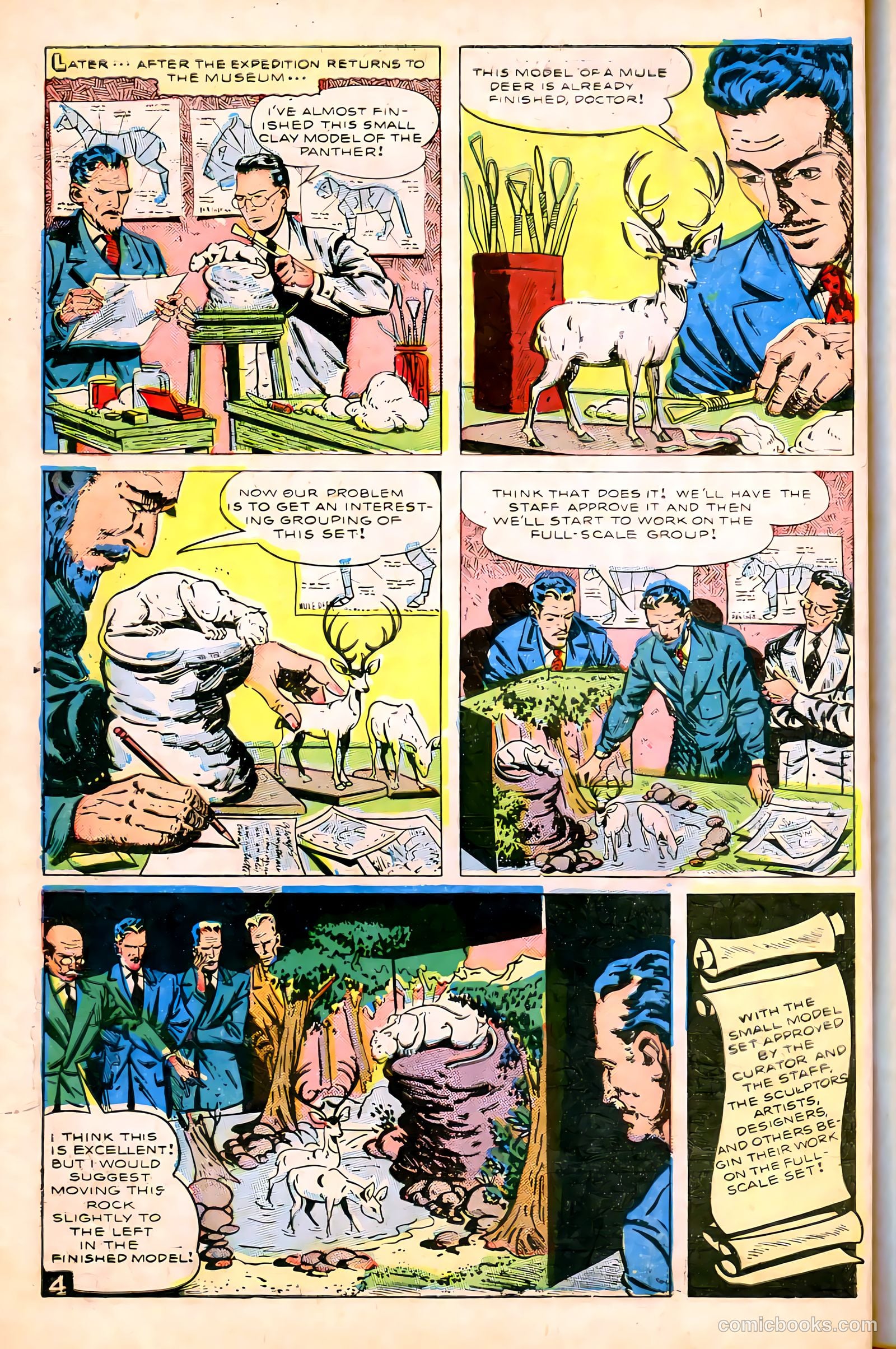 Science Comics #2 (1946) — page 6 of 36