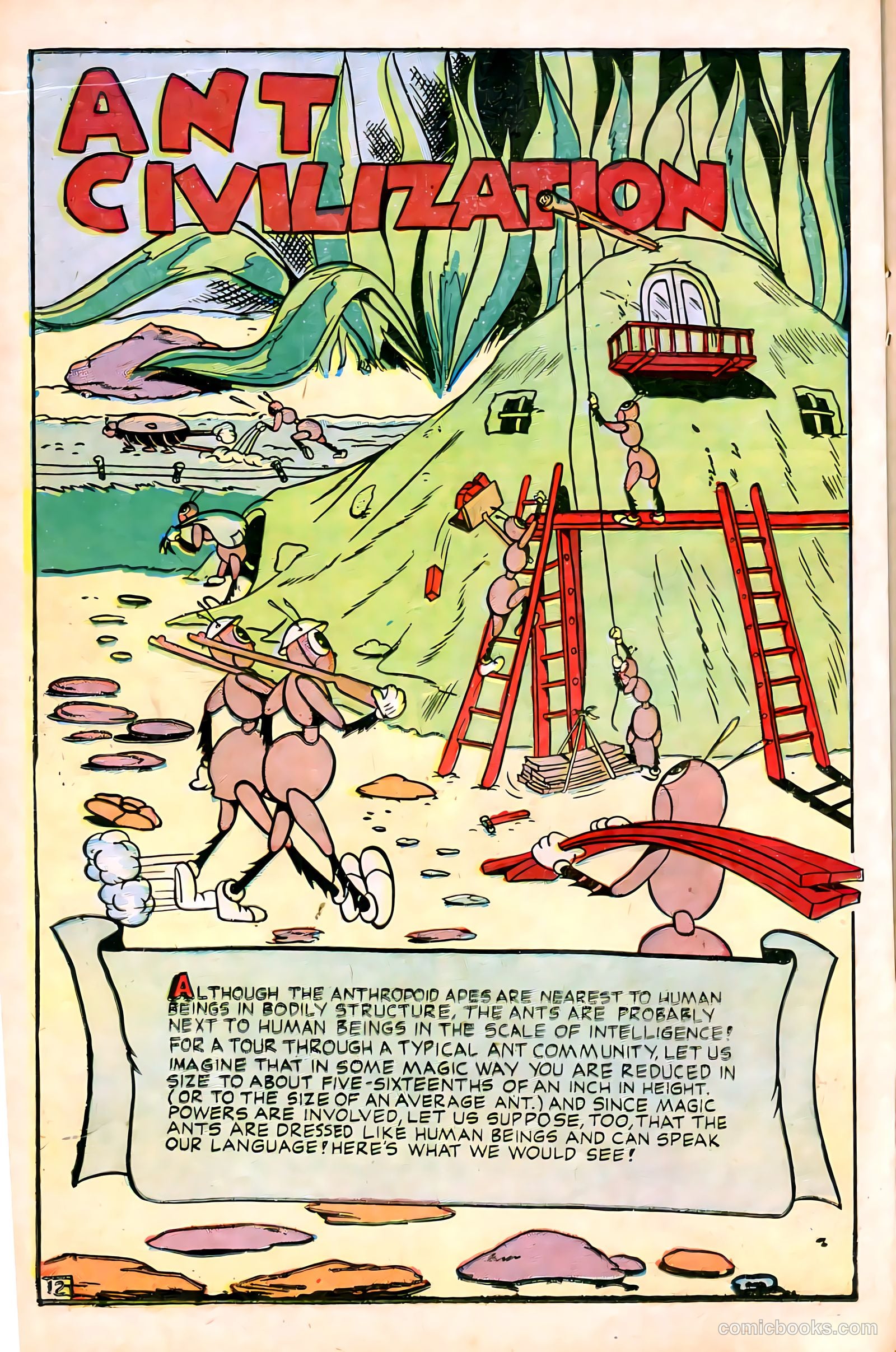 Science Comics #2 (1946) — page 14 of 36