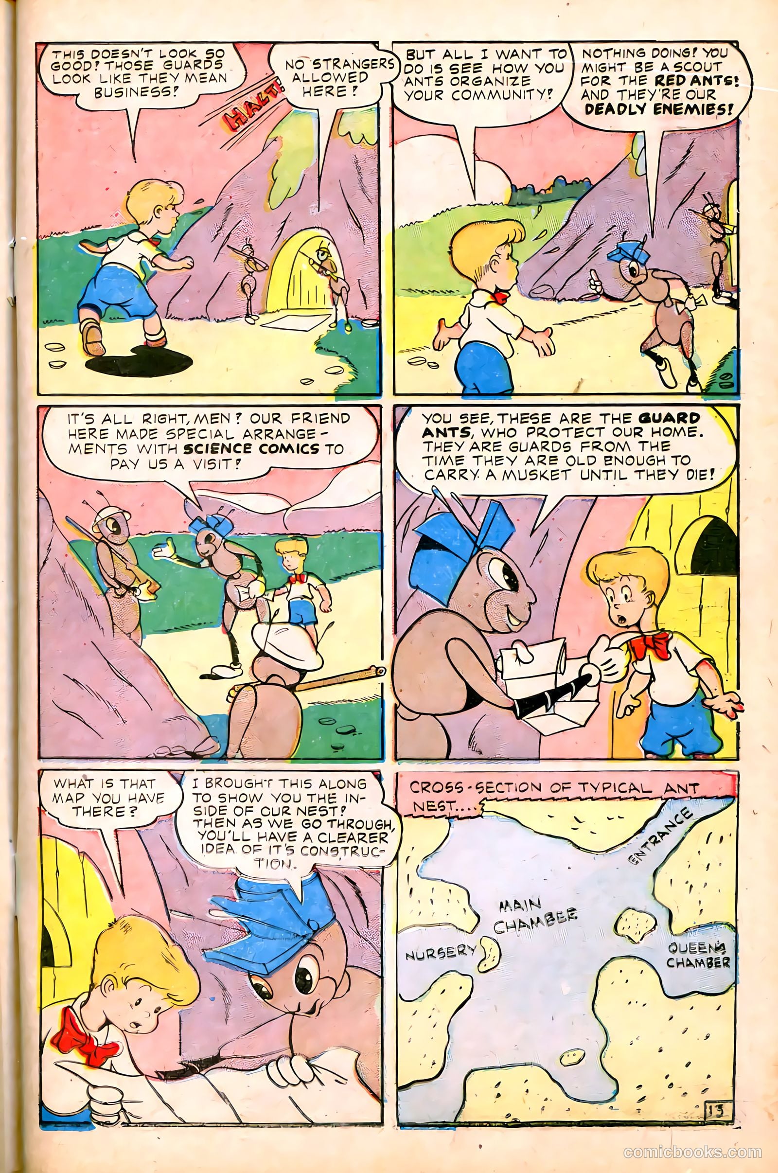 Science Comics #2 (1946) — page 15 of 36
