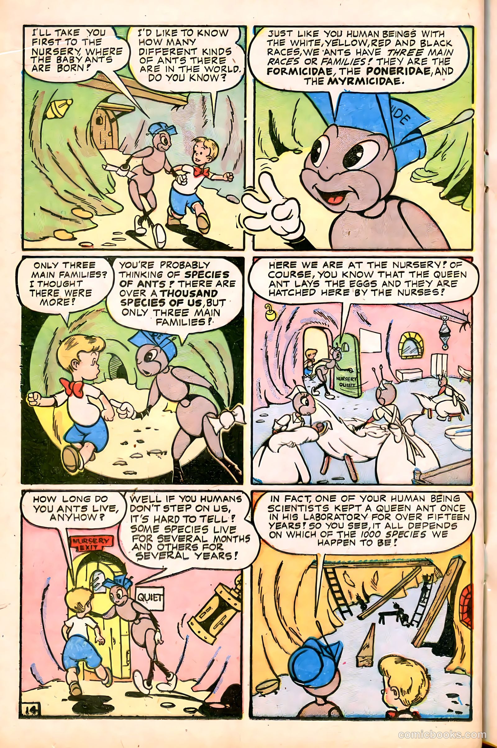 Science Comics #2 (1946) — page 16 of 36