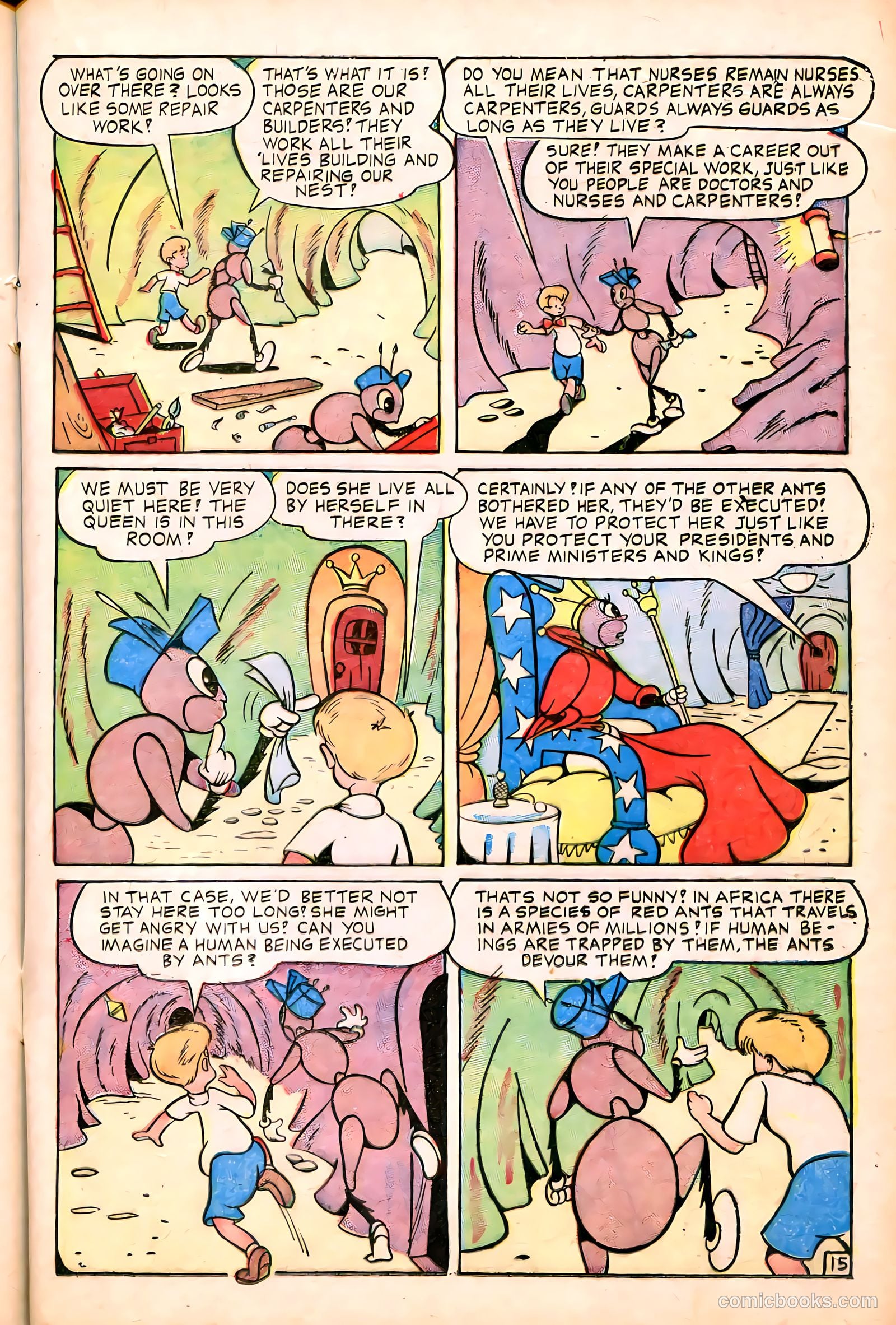 Science Comics #2 (1946) — page 17 of 36