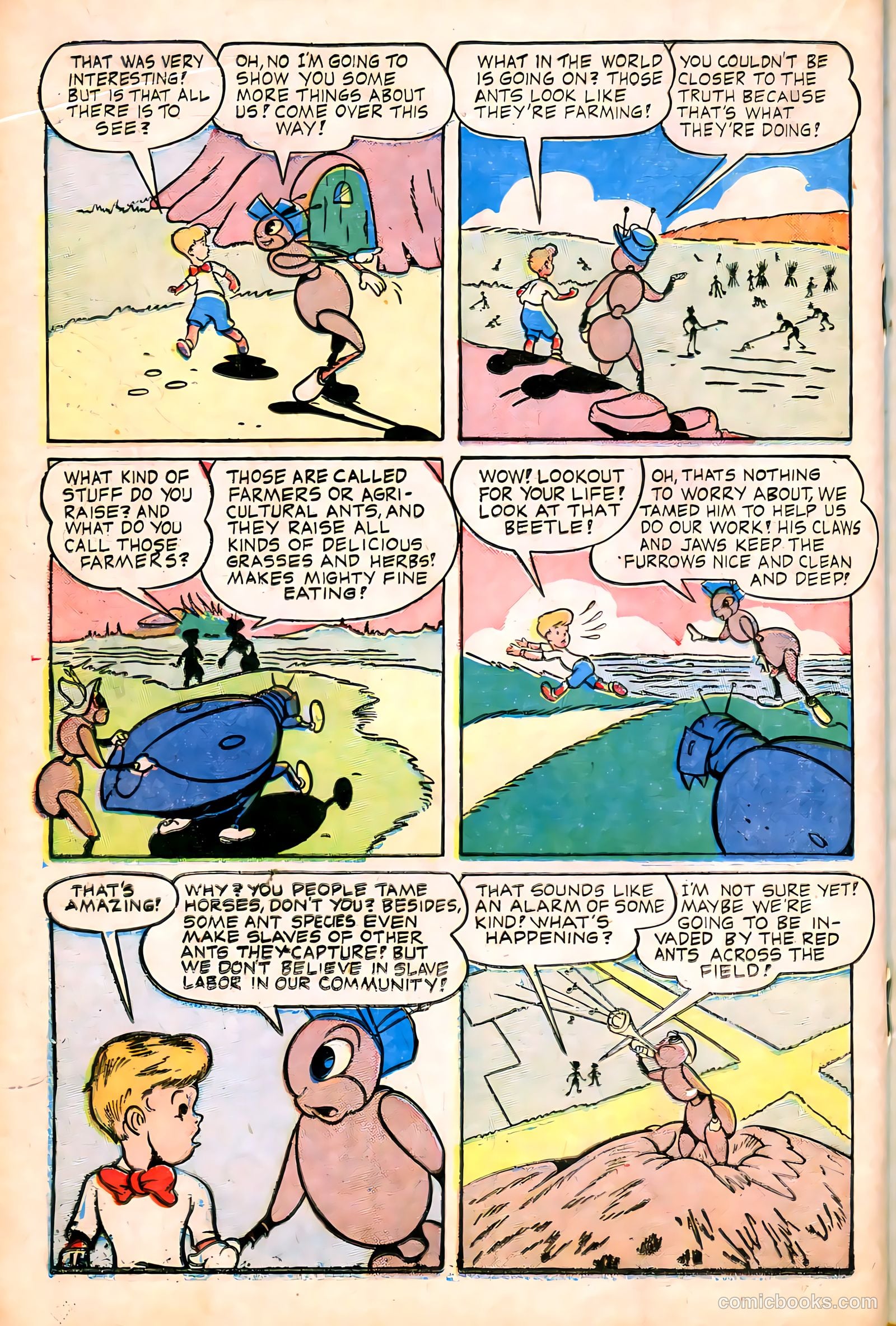 Science Comics #2 (1946) — page 18 of 36