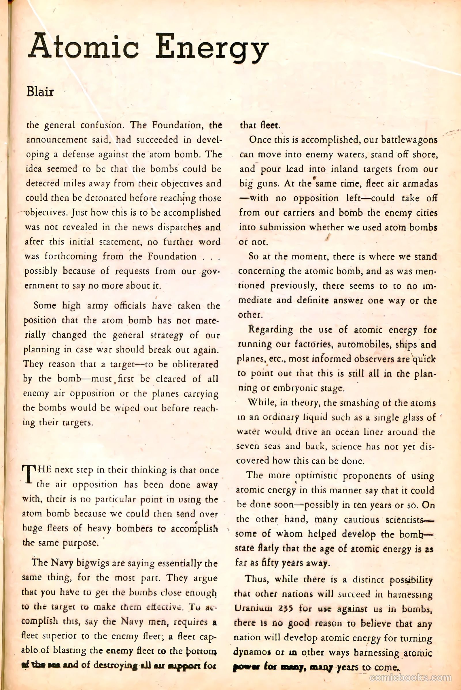 Science Comics #2 (1946) — page 21 of 36