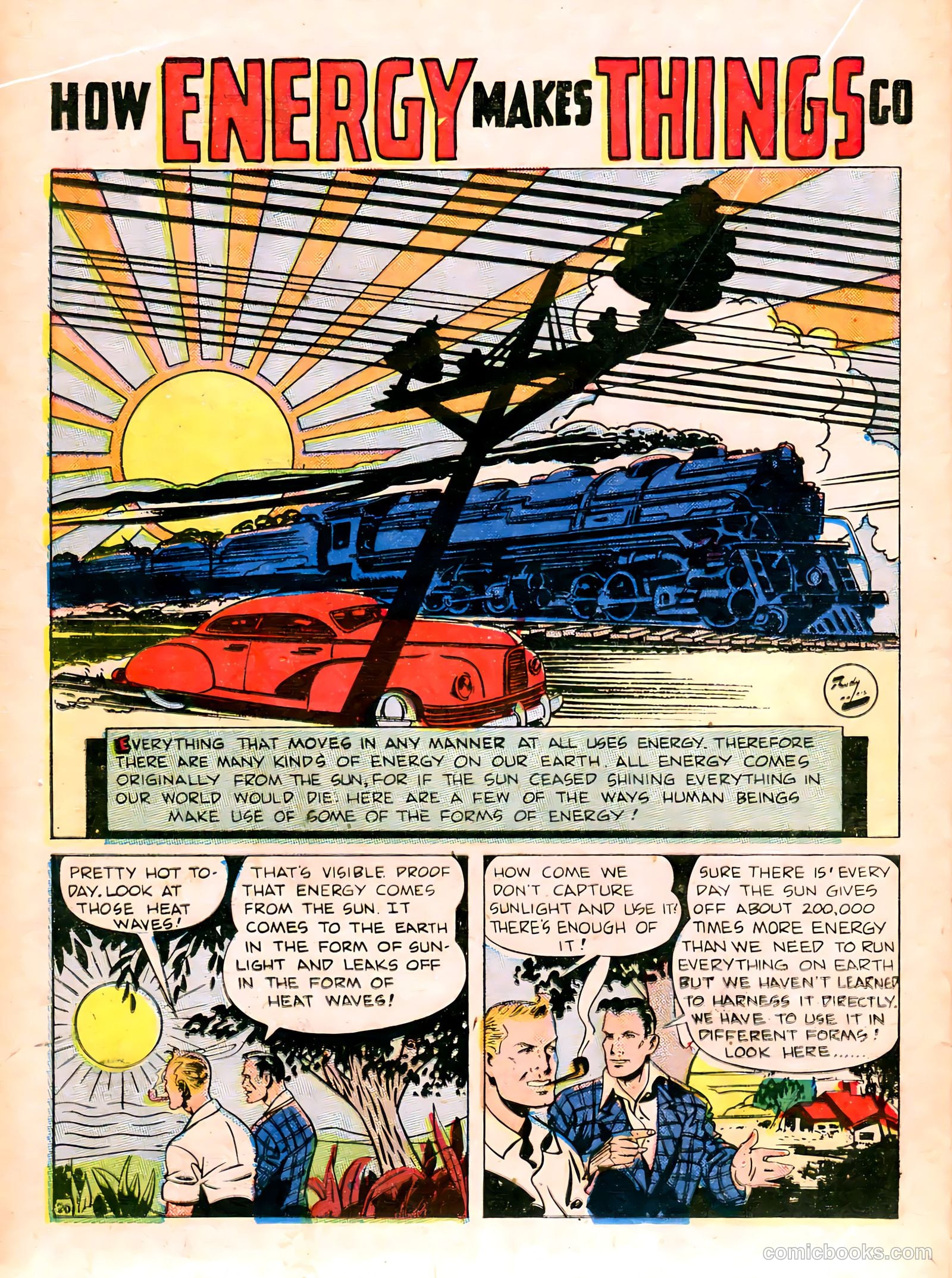 Science Comics #2 (1946) — page 22 of 36