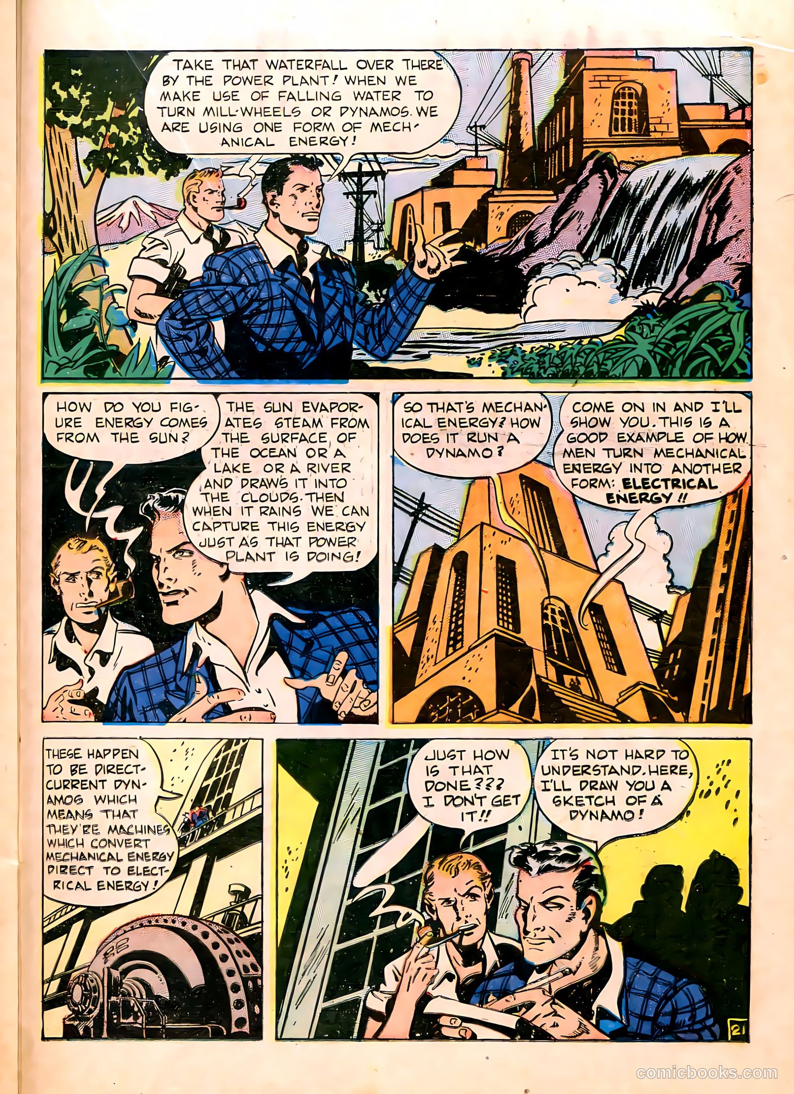 Science Comics #2 (1946) — page 23 of 36